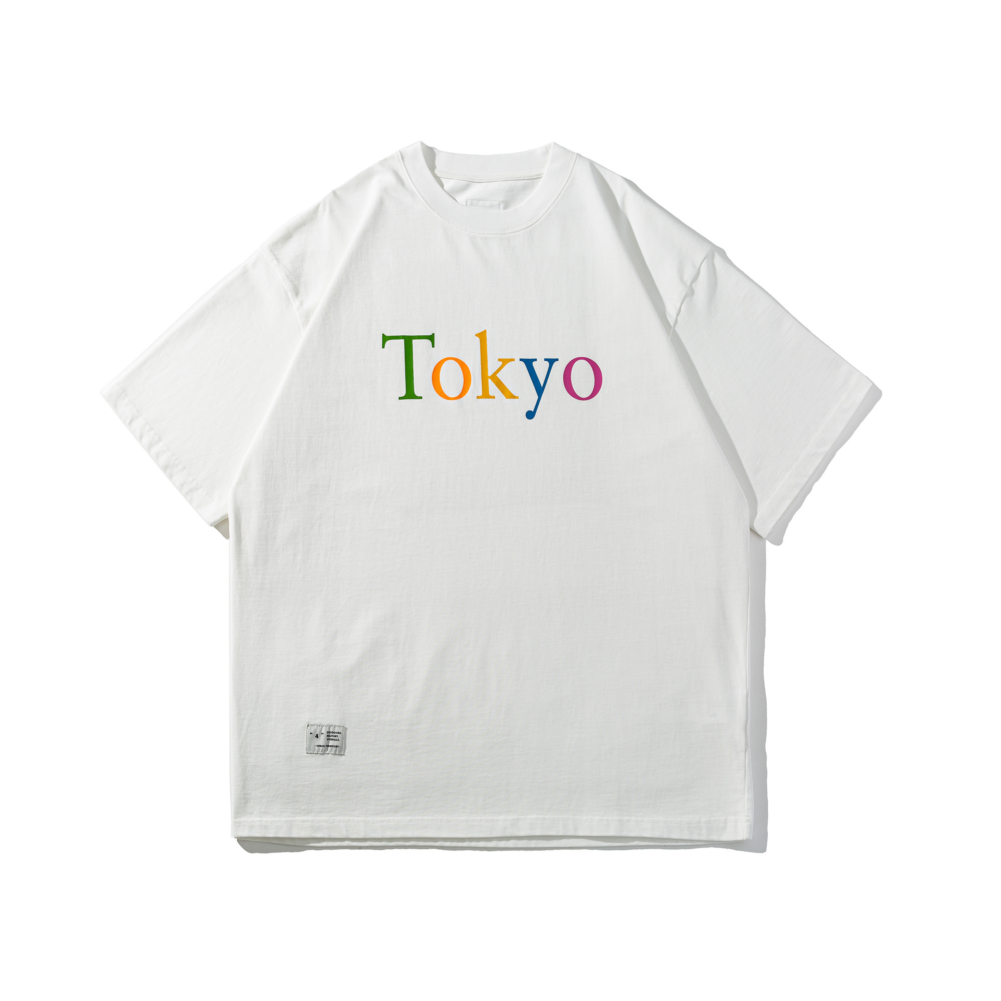 Men's Tokyo New York Dual City Graphic T-shirt - Heavyweight Cotton