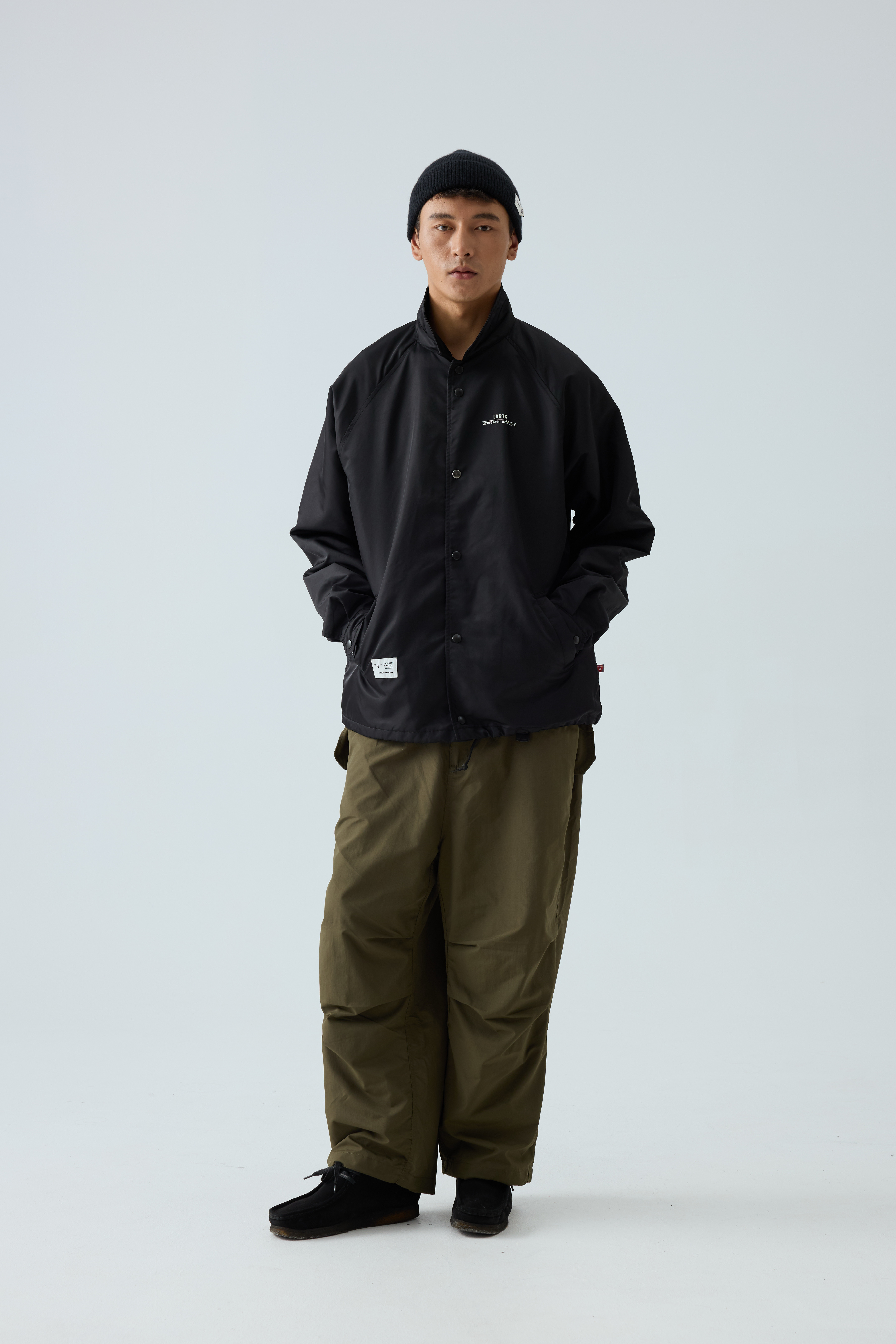 Men's Primaloft® Insulated Coach Jacket - Waterproof Utility Shell-Liberaturs