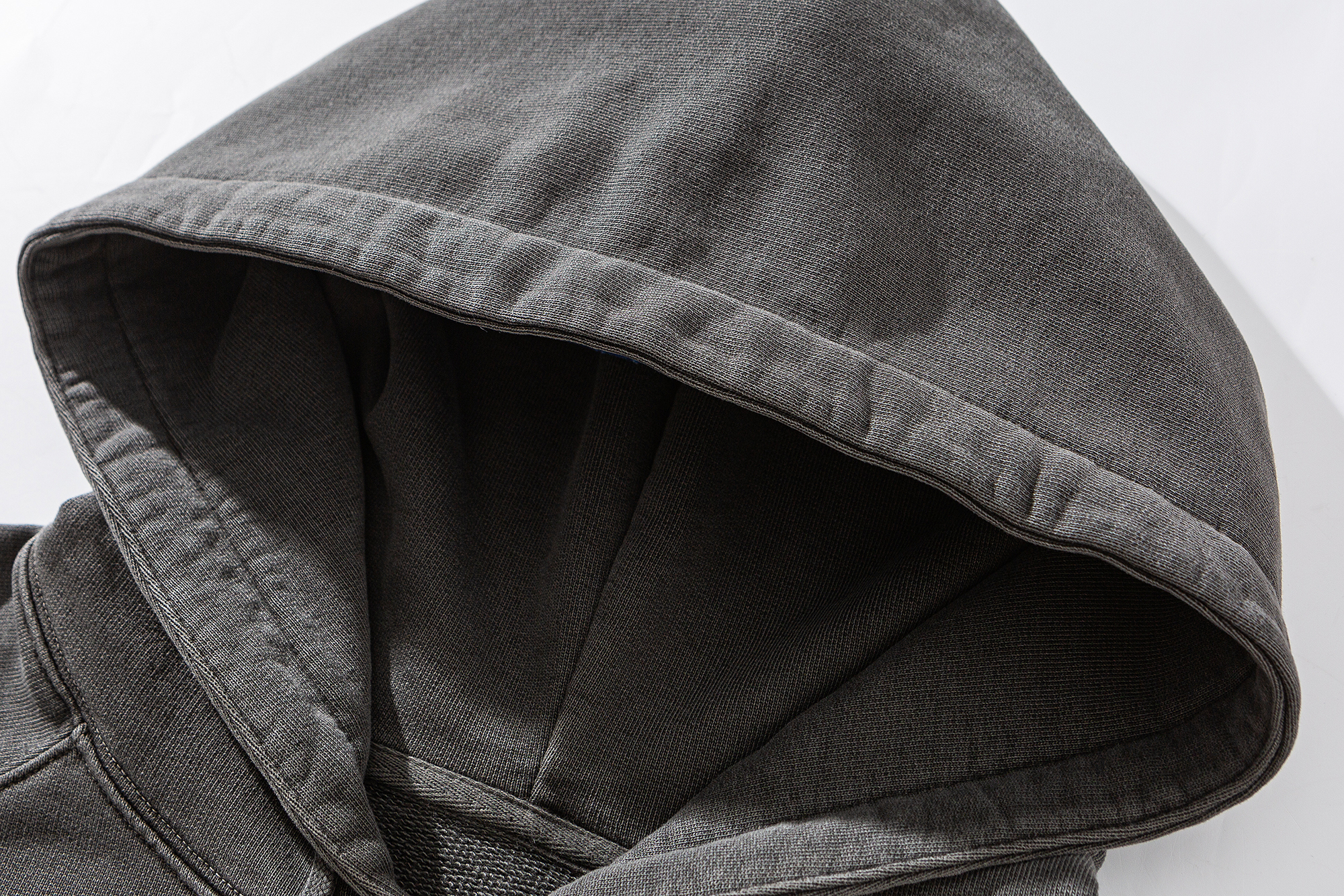 Garment-Dyed Heavyweight Military Print Hoodie