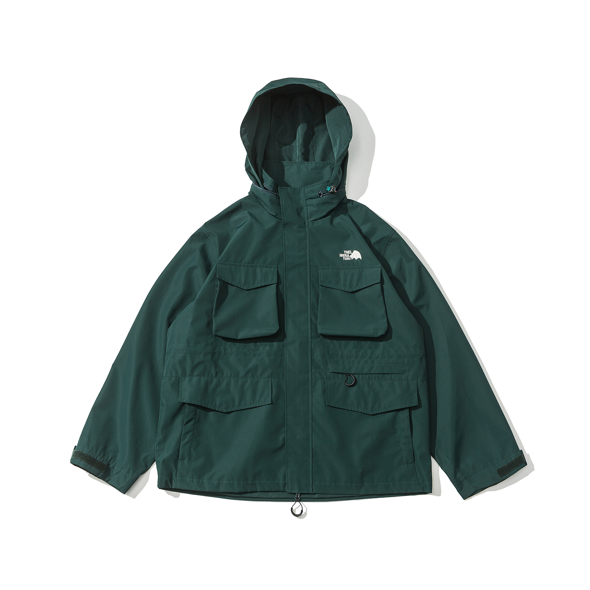 Men's Waterproof Anorak Jacket - Teflon Triple-Protection Shell for Outdoor Adventures-Liberaturs