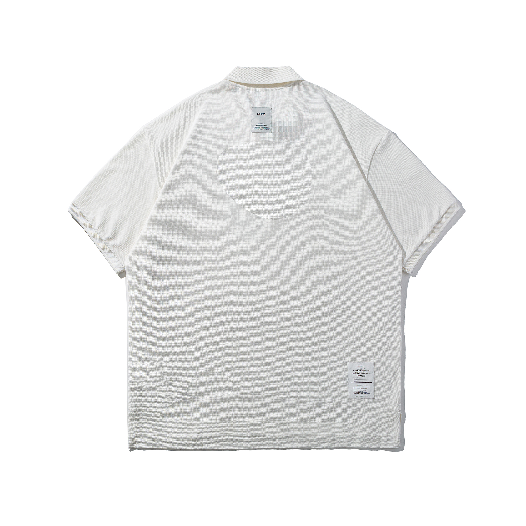 Men's Pique Polo Shirt - Heavyweight Cotton Relaxed Fit