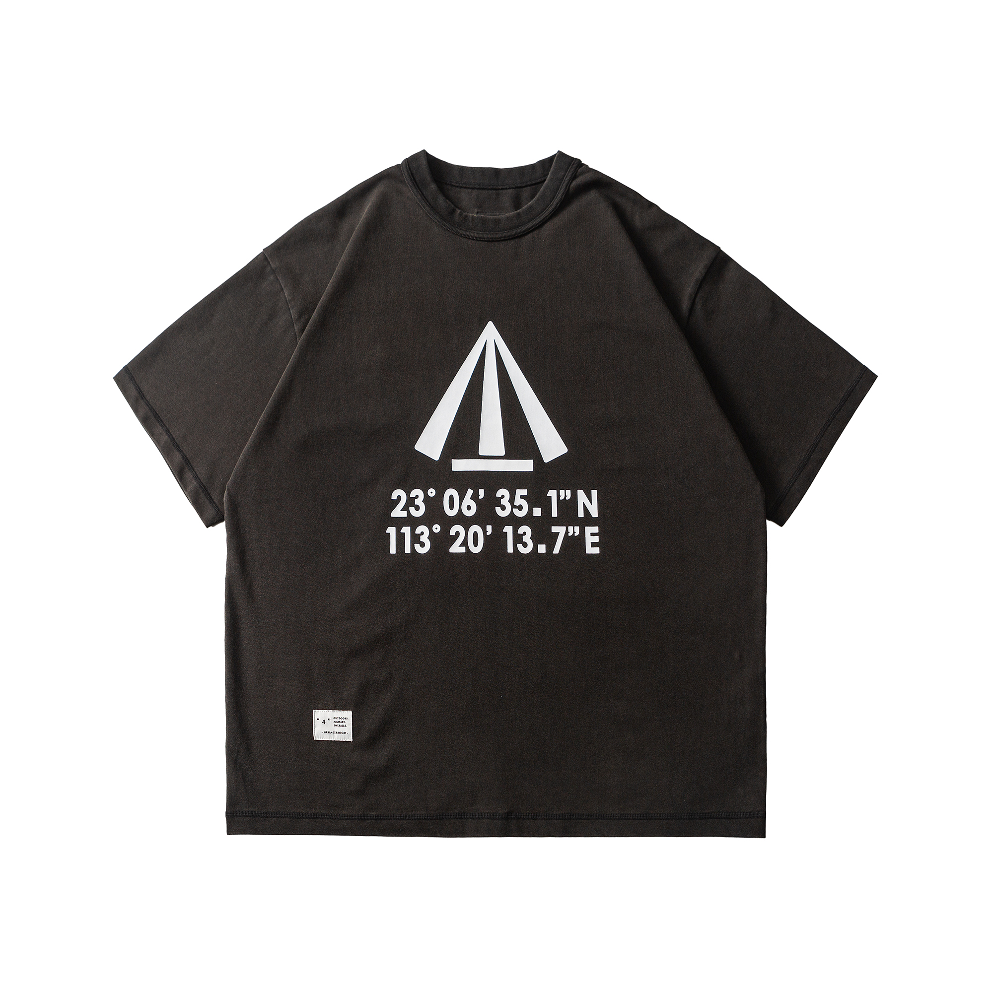 Men's Vintage Distressed Washable Fade Graphic T-shirt - Heavyweight Cotton