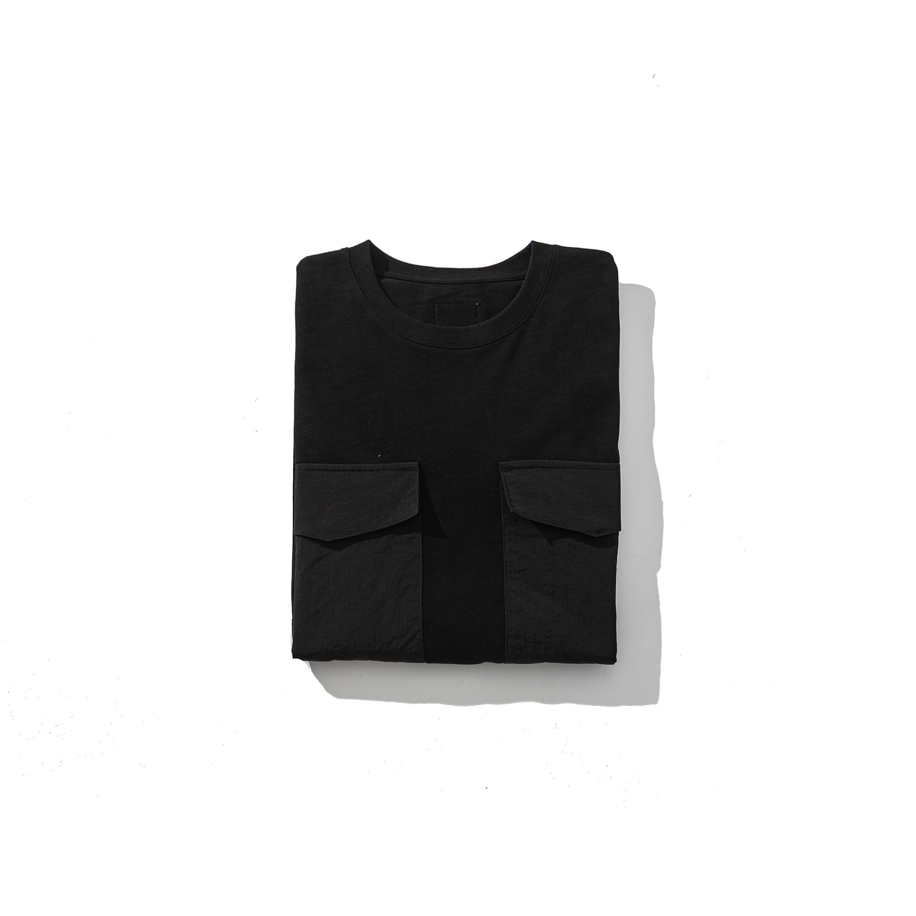 Men's Utility Long Sleeve T-Shirt with Multiple Pockets - Tactical Field Tee-Liberaturs