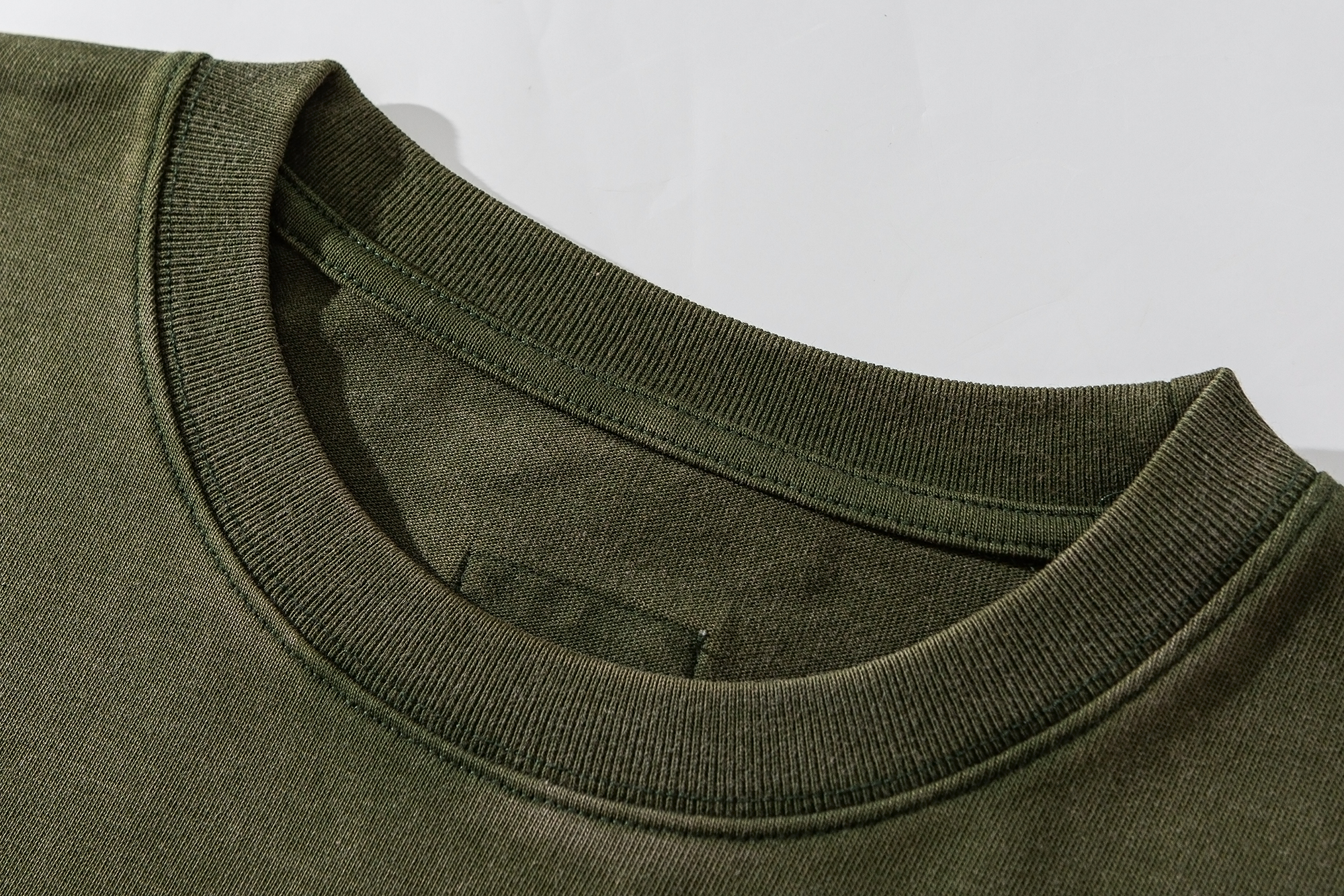 Heavyweight Washable-Fade ARMY Graphic Tee