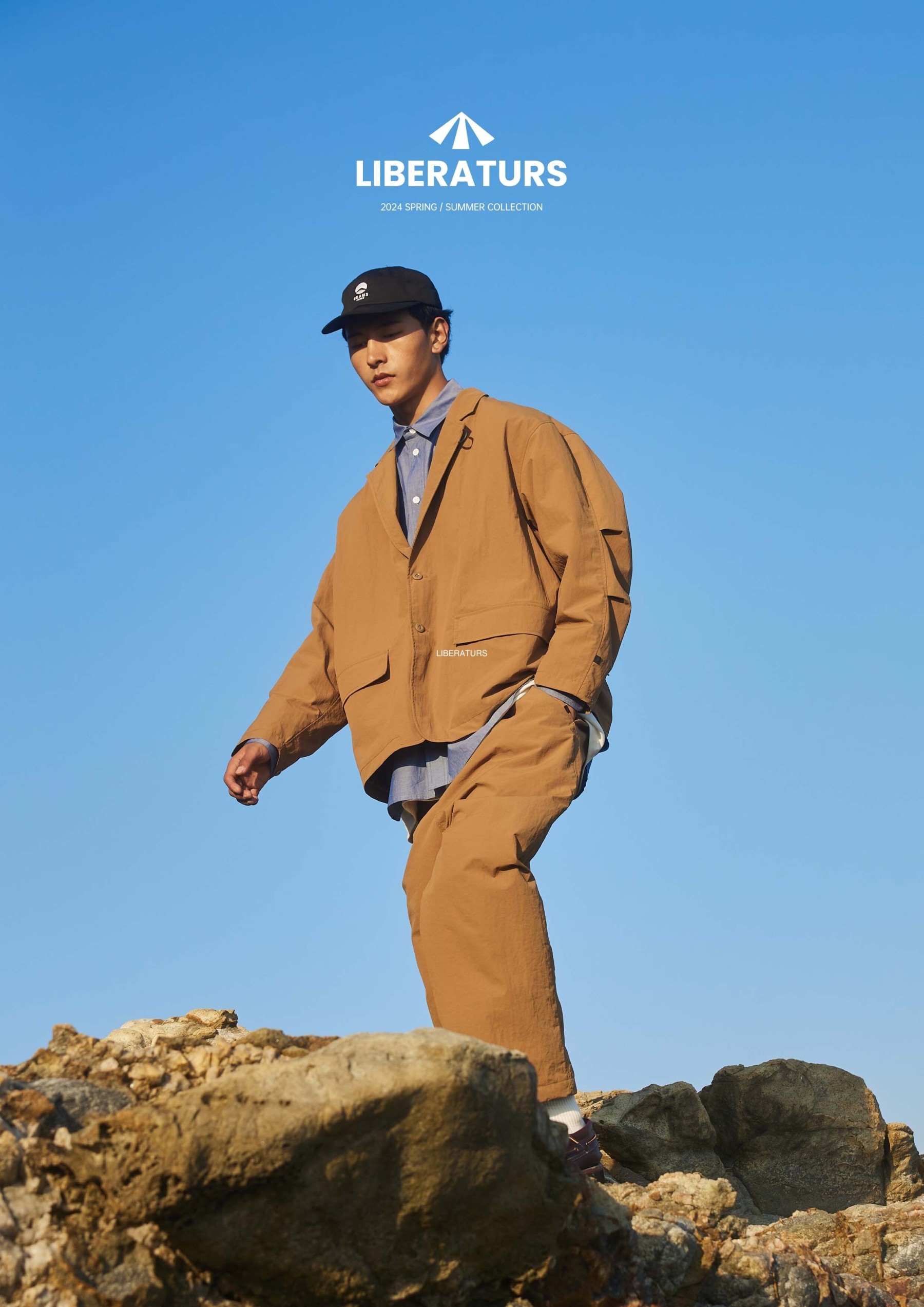 Men's Technical Cargo Pants - Waterproof Wide-Leg Trousers -Liberaturs