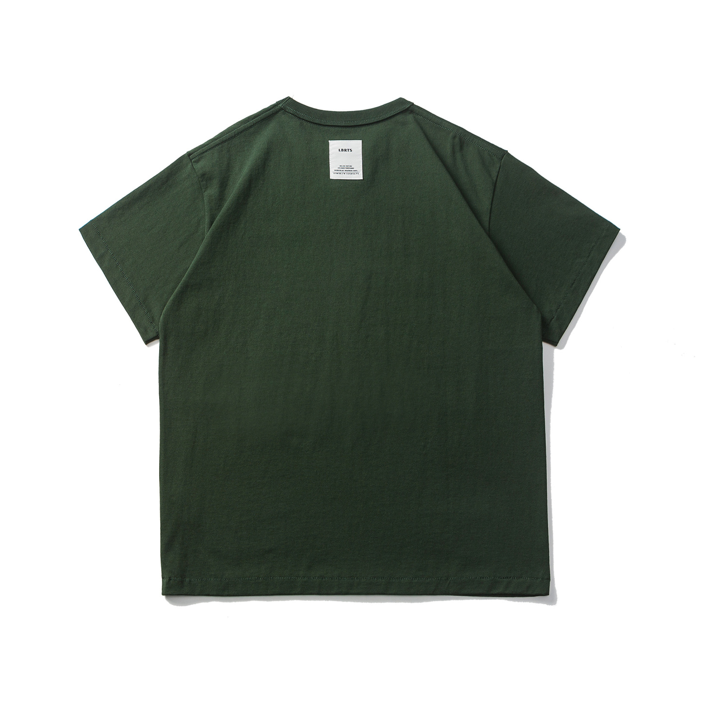 Men's Basic Short Sleeve Tee - Heavyweight Cotton Crewneck 