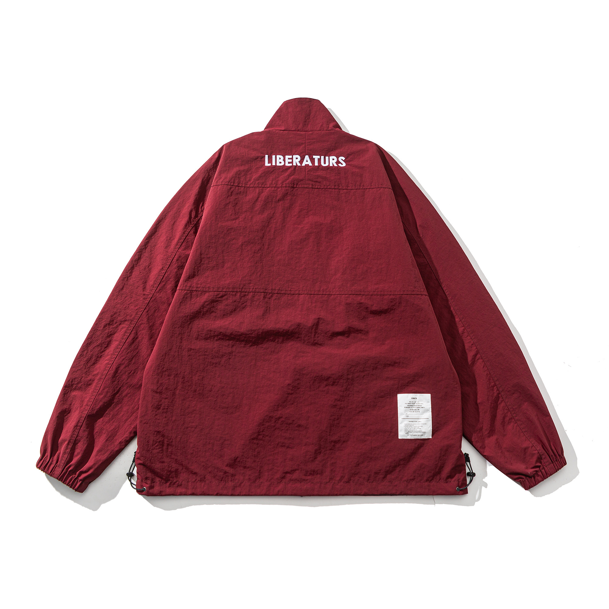 Men's Reversible Tech Jacket - 2-in-1 Windproof Shell Jacket -Liberaturs