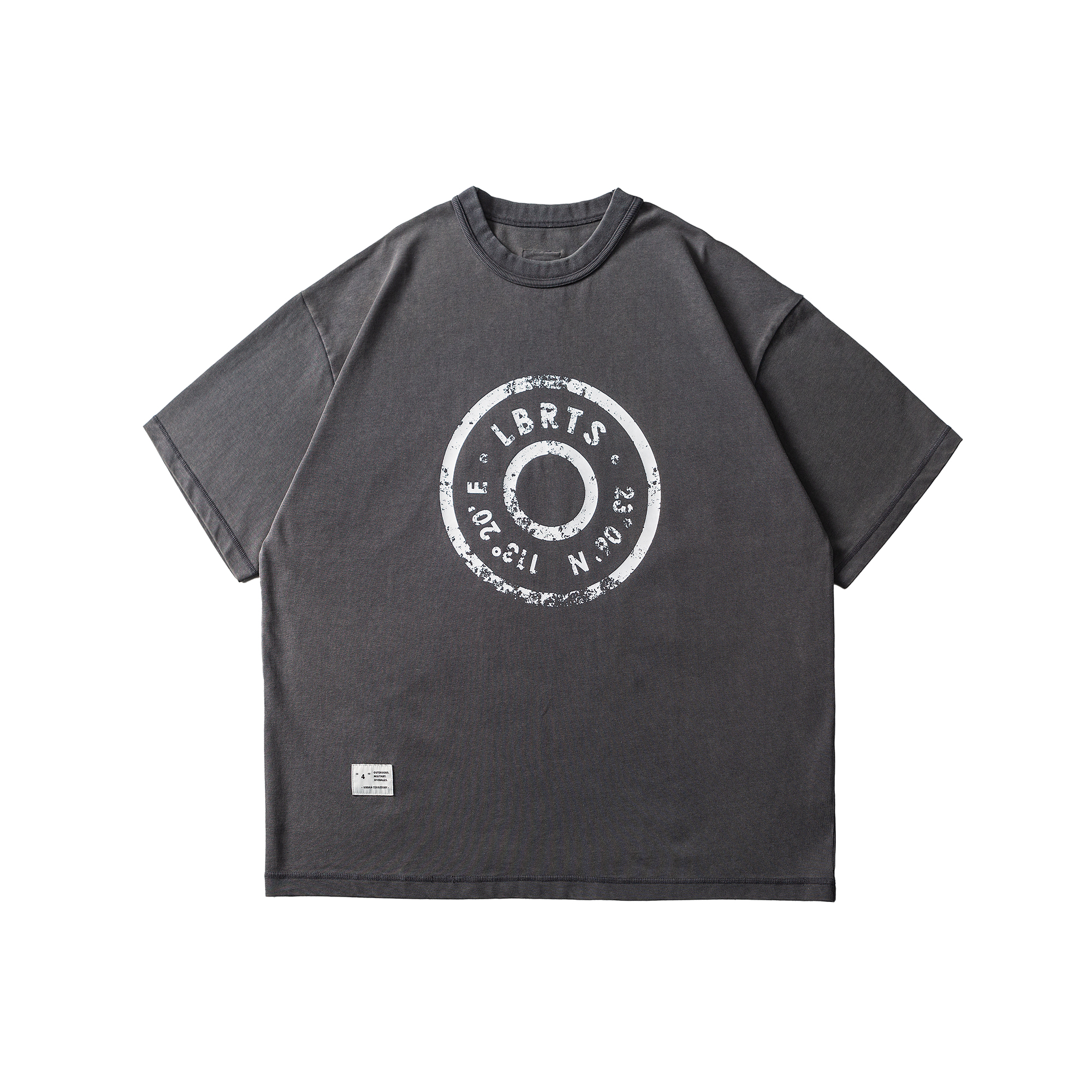 Men's Vintage Distressed Washable Fade Graphic T-shirt - Heavyweight Cotton