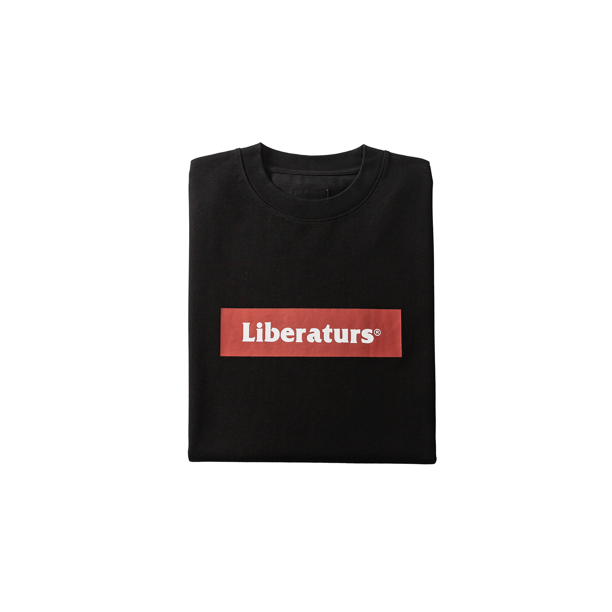 Men's Front & Back Box Logo Graphic Crewneck T-shirt - Heavyweight Cotton