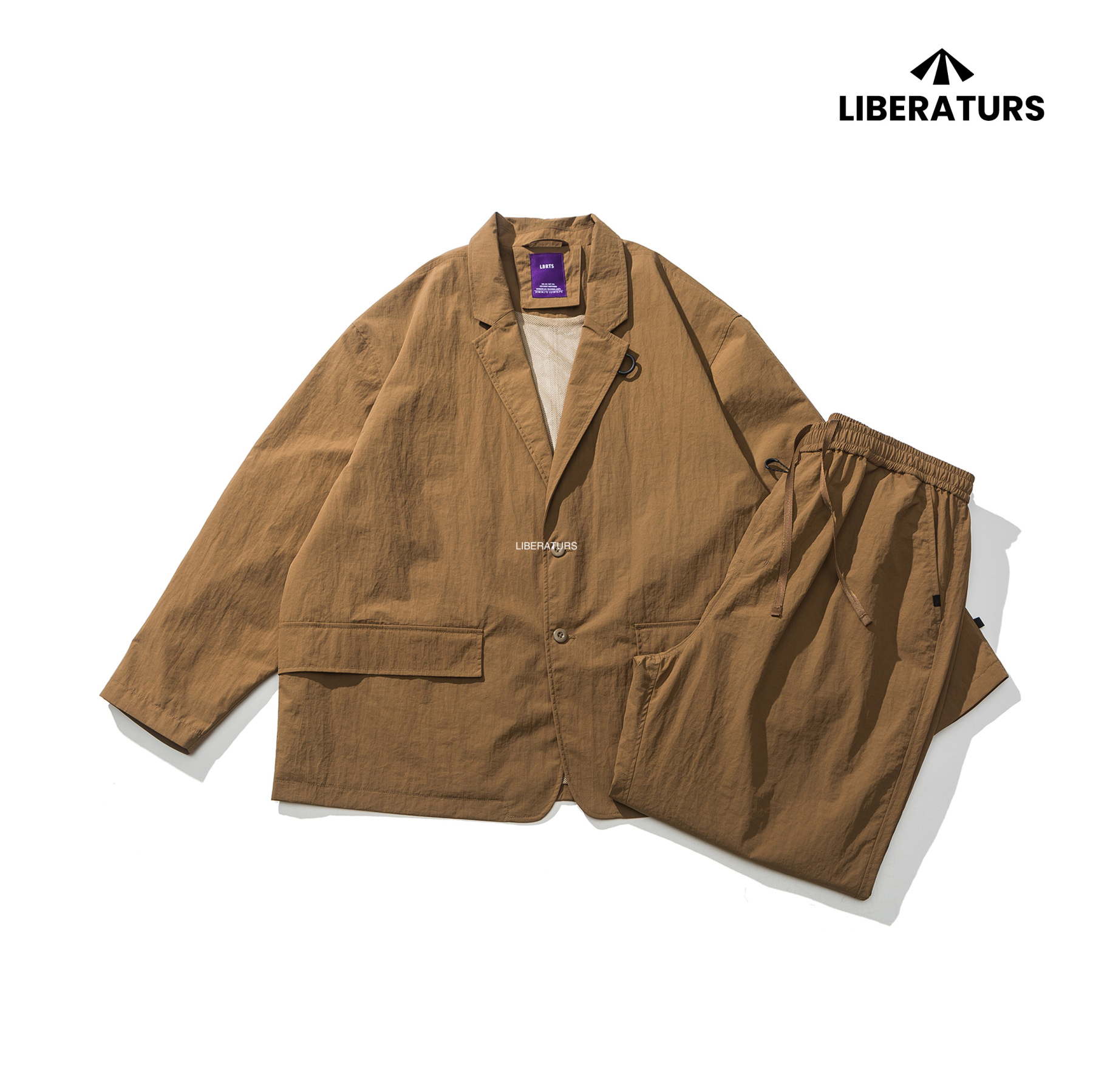 Men's Technical Blazer - Waterproof Outdoor Sport Coat with Utility Pockets-Liberaturs