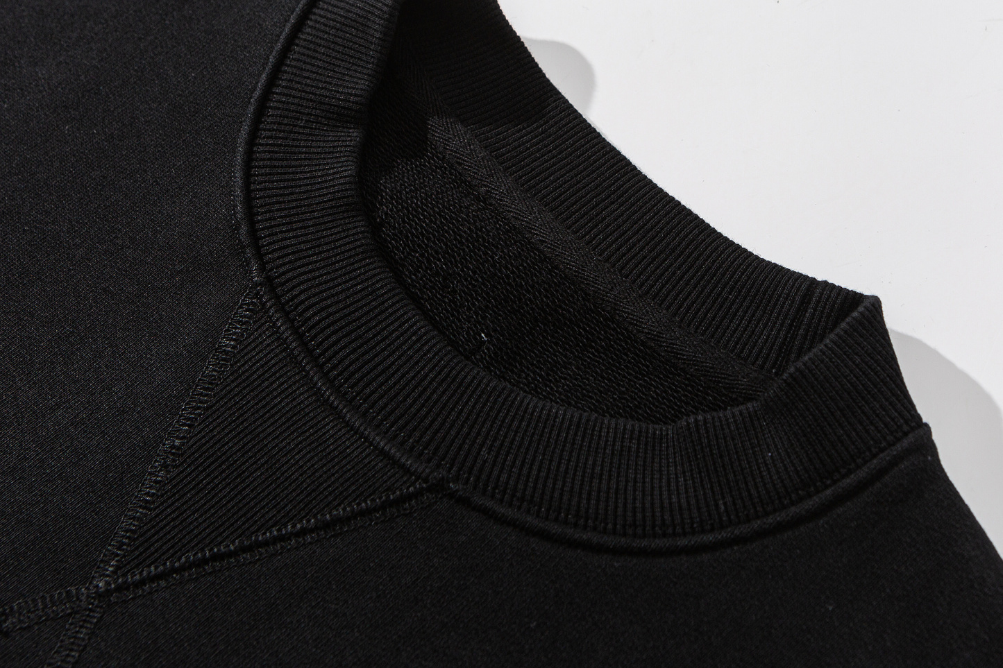 Men's Heavyweight Crewneck Sweatshirt - Embroidered Logo Pullover French Terry-Liberaturs