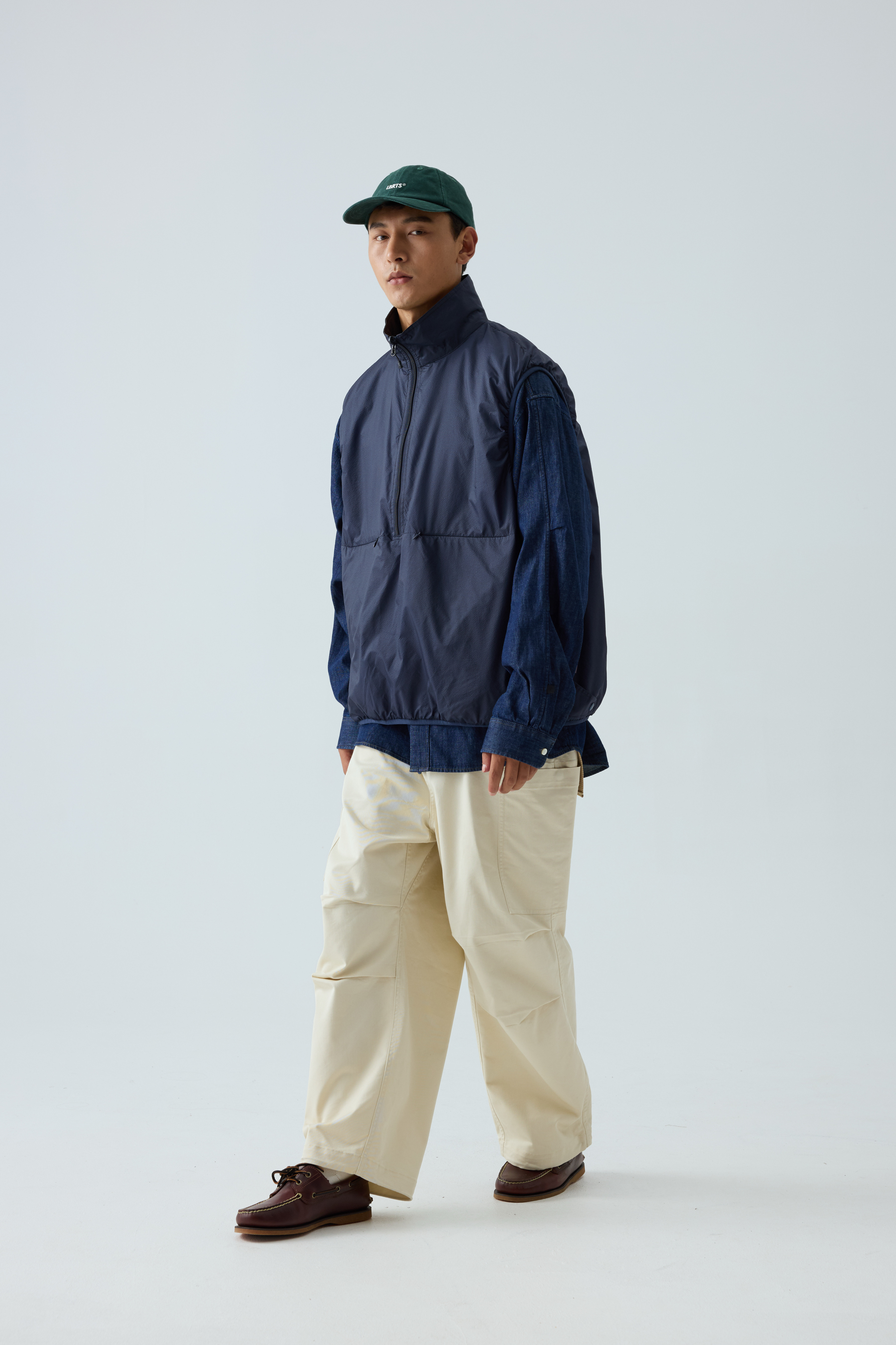 Men's Reversible Windproof Vest - 2-in-1 Insulated Tech Vest-Liberaturs