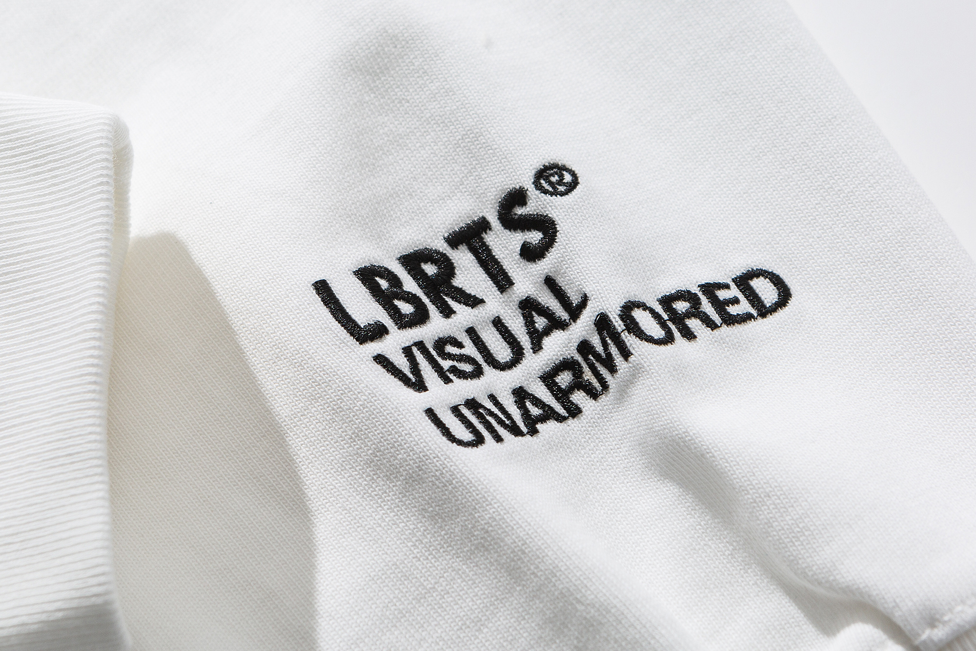 Men's Embroidered Pocket Long Sleeve Tee - 310gsm Heavyweight Crewneck