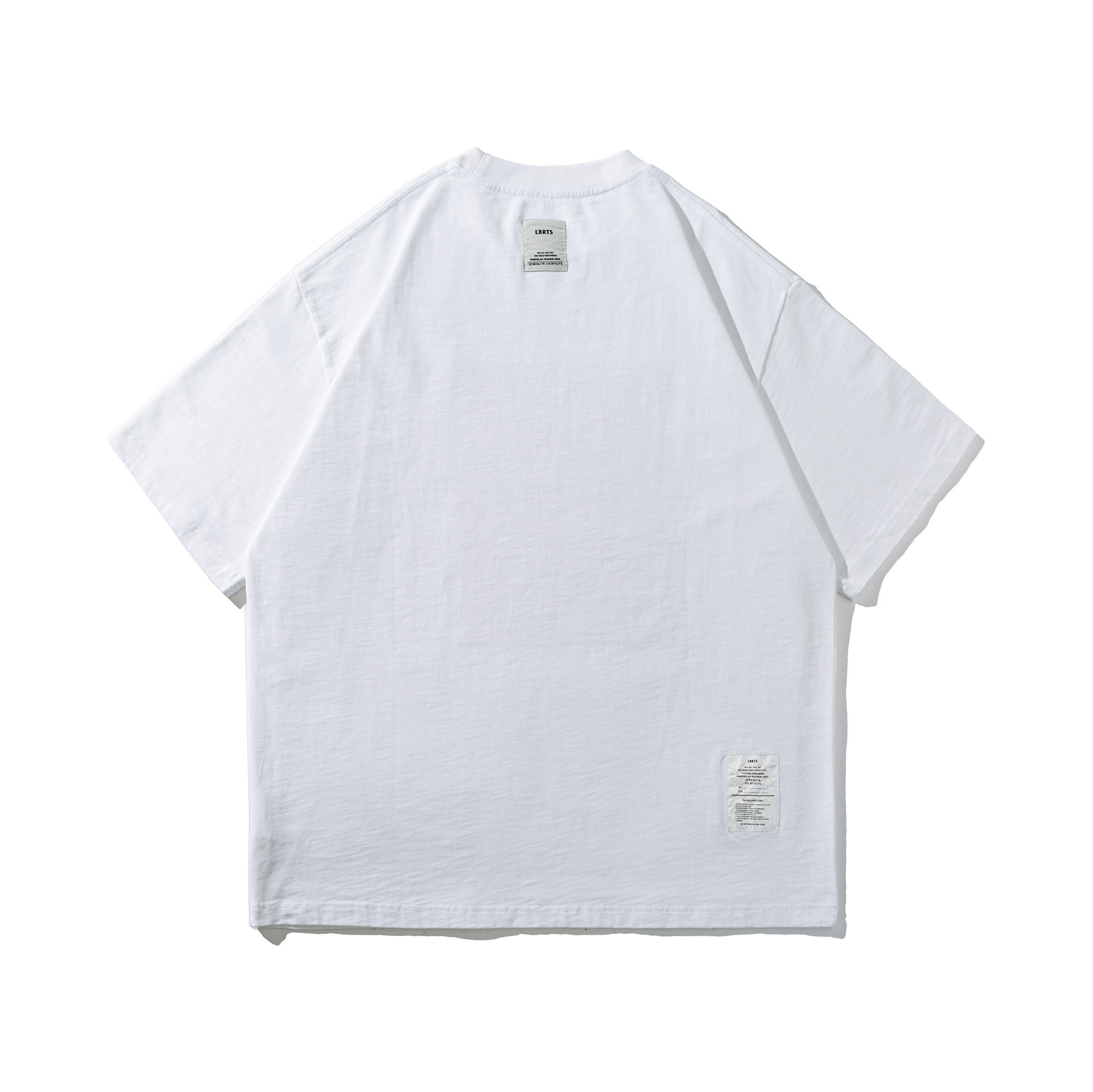 Men's Flying Fish Embroidered Crewneck Short Sleeve Tee - Heavyweight Cotton