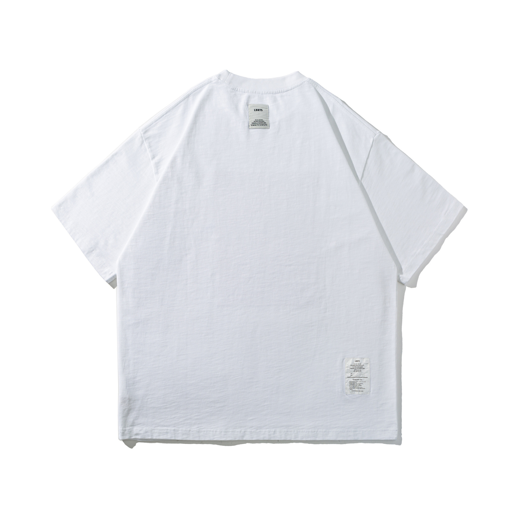 Men's Flying Fish Embroidered Crewneck Short Sleeve Tee - Heavyweight Cotton