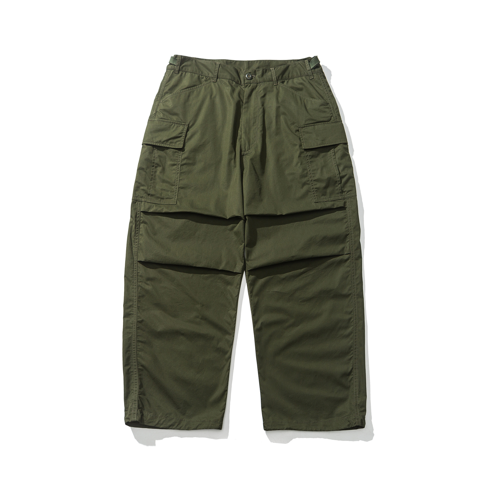 Men's Paratrooper Pants - Tactical Cargo Trousers with Wide Straight Leg-Liberaturs