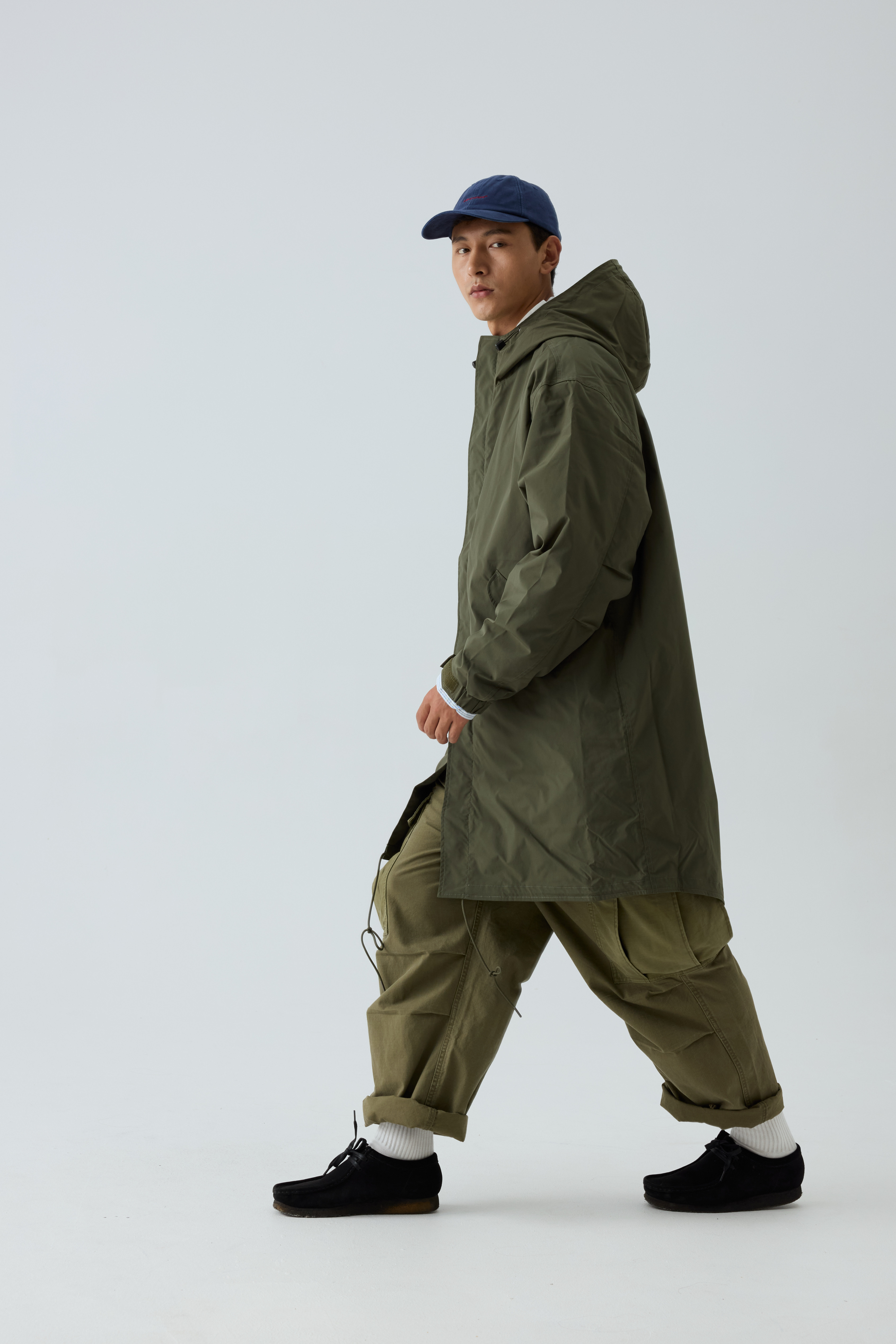Men's Fishtail Parka - Longline Insulated Winter Coat -Liberaturs