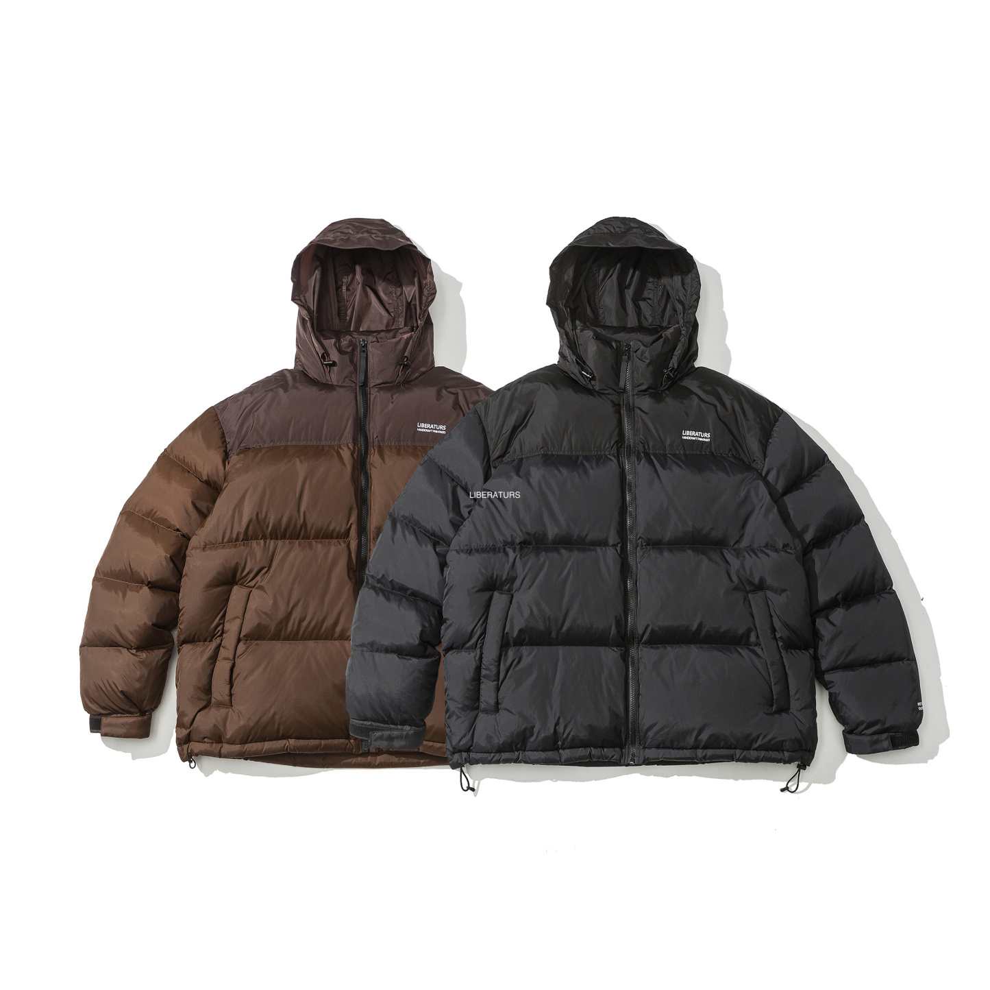 Men's Outdoor Down Jacket - Lightweight Puffer Coat -Liberaturs