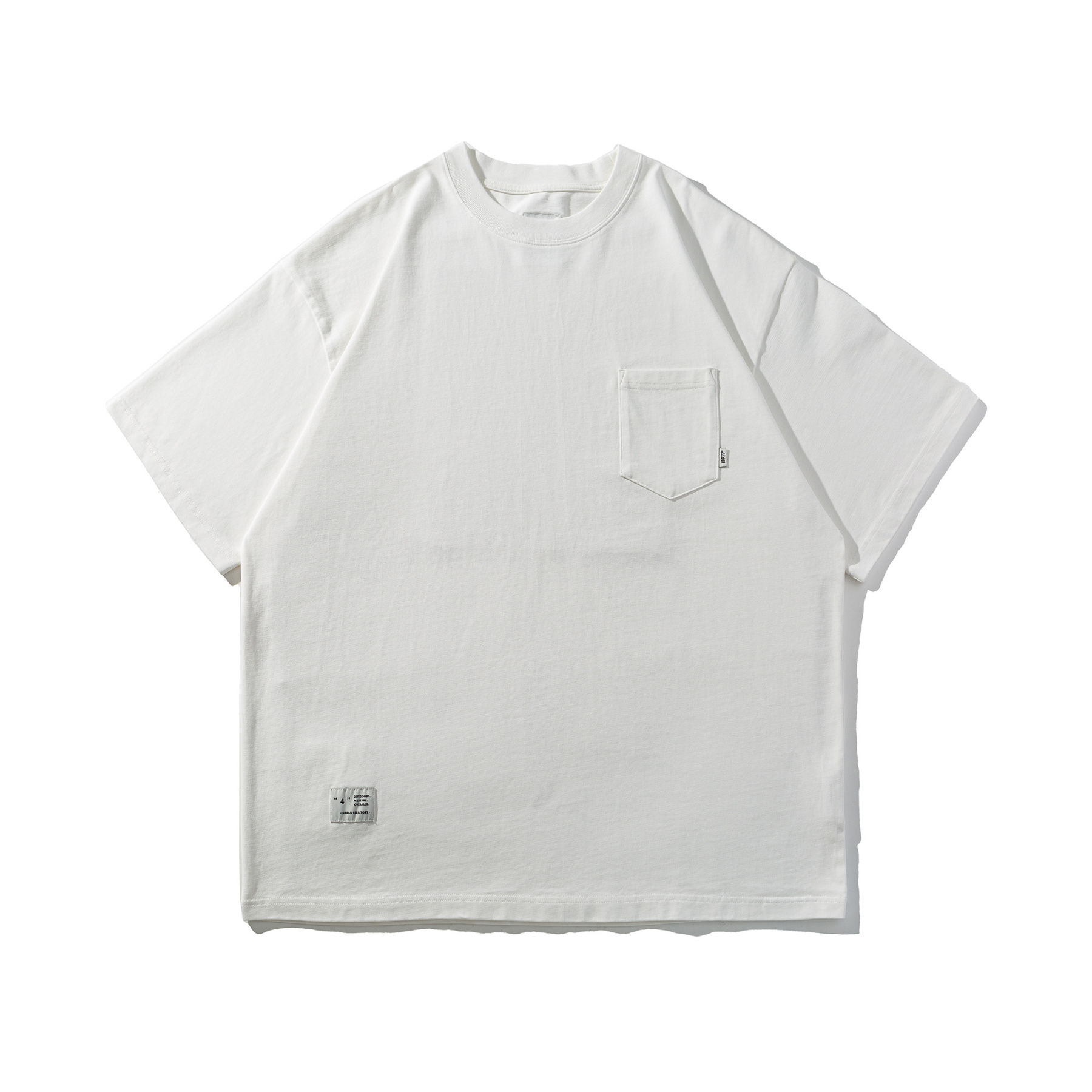 Men's Printed Short Sleeve Tee - Heavyweight Cotton Graphic T-Shirt