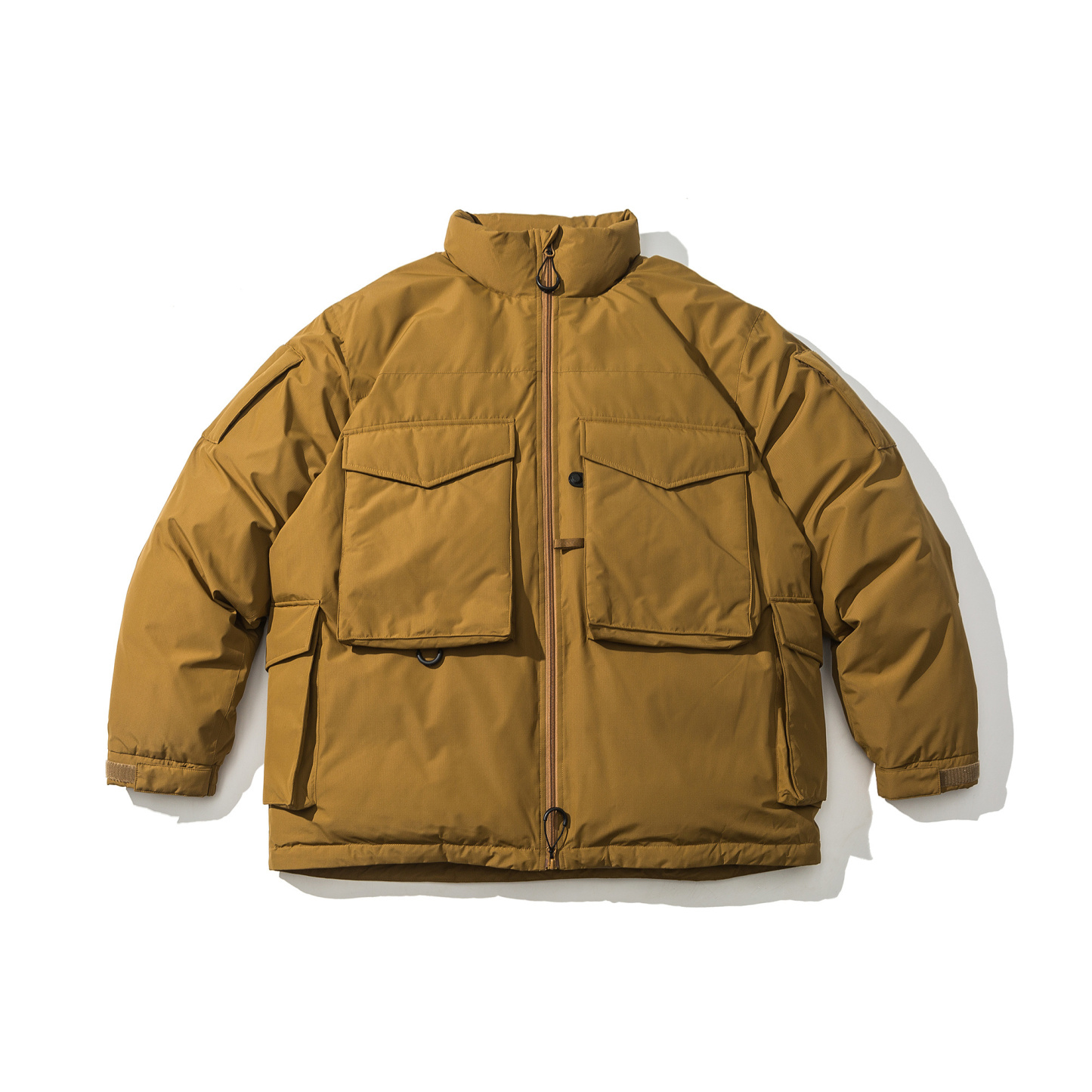 Men's Oversized Down Jacket - Premium Insulated Puffer Coat for Winter -Liberaturs