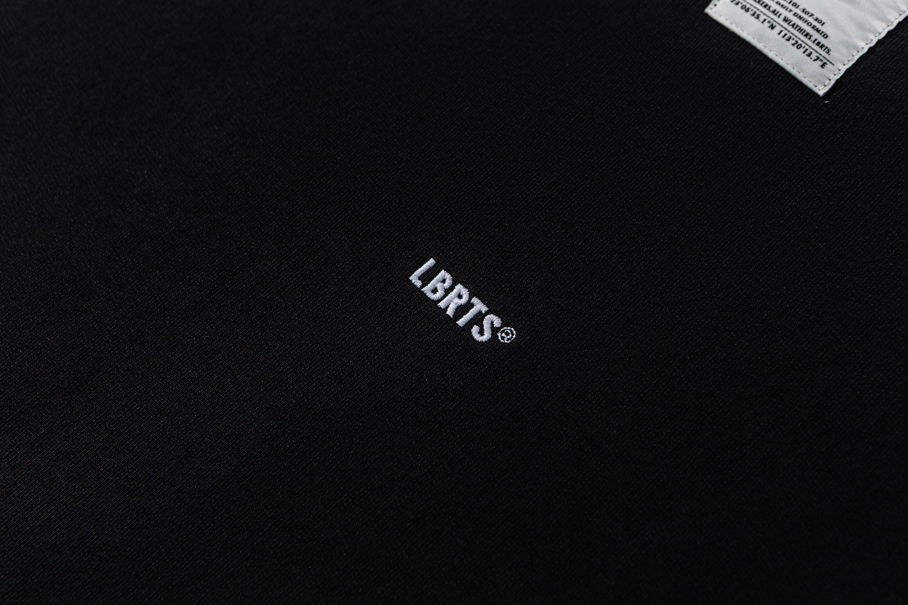 Men's Heavyweight Crewneck Sweatshirt - Embroidered Logo Pullover French Terry-Liberaturs