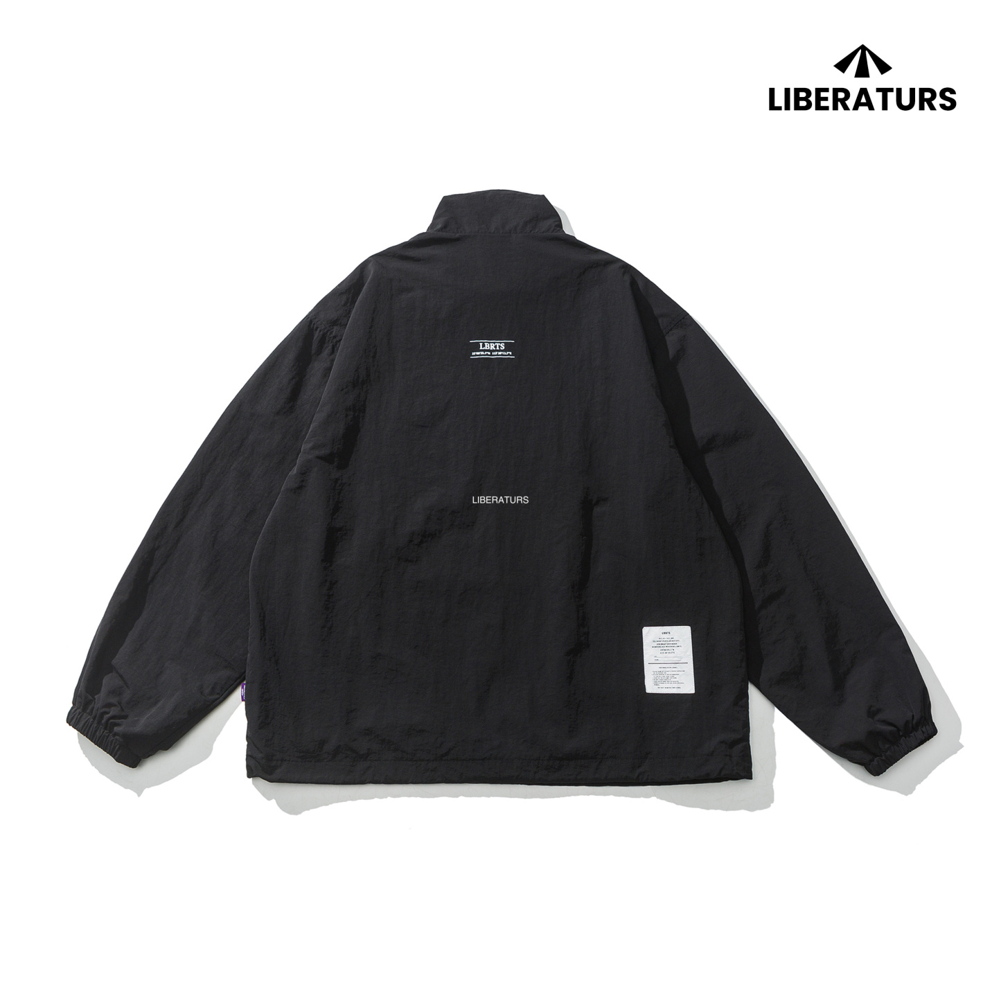 Men's Pullover Anorak - 90s Inspired Lightweight Wind Shell -Liberaturs