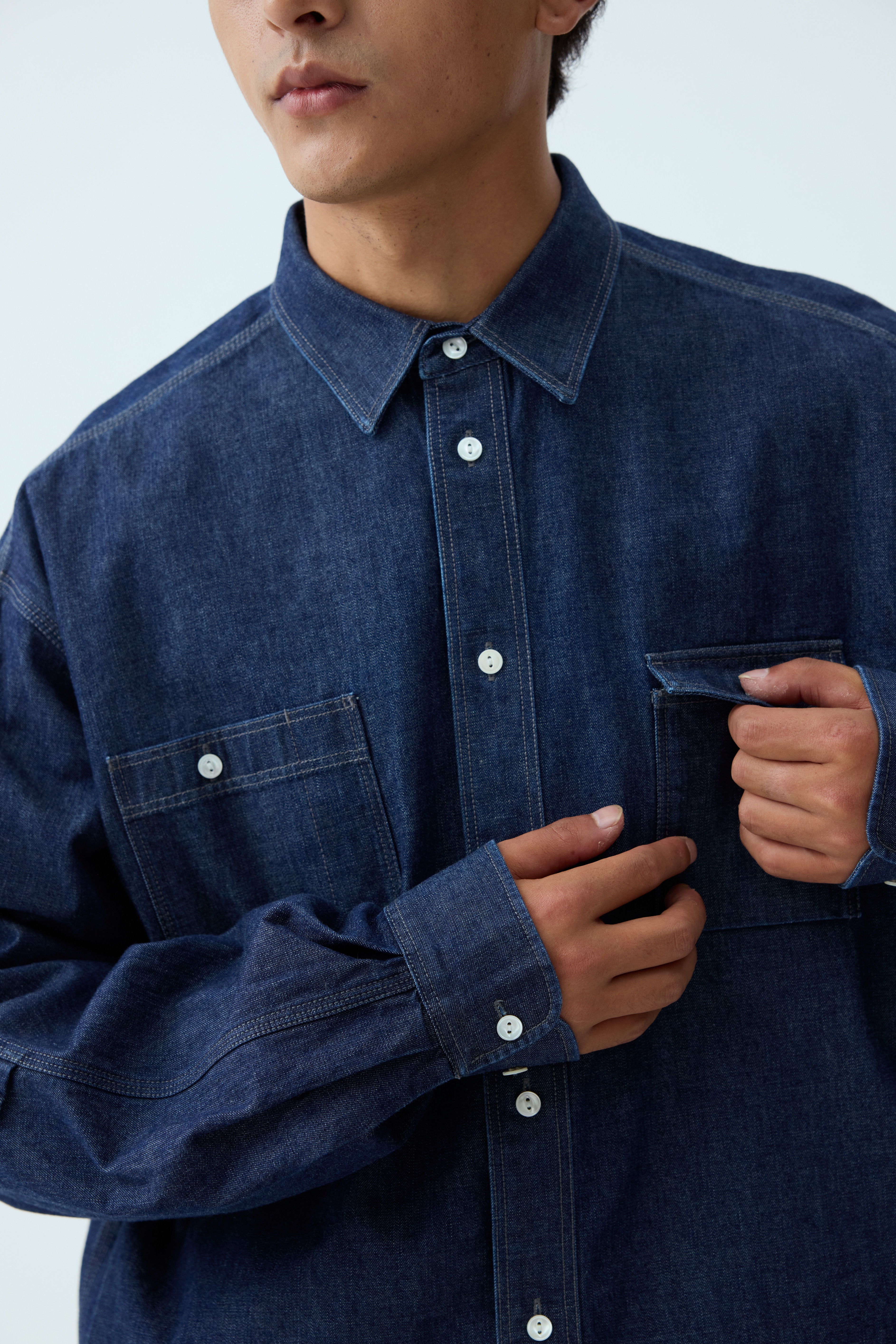 Indigo Denim Shirt