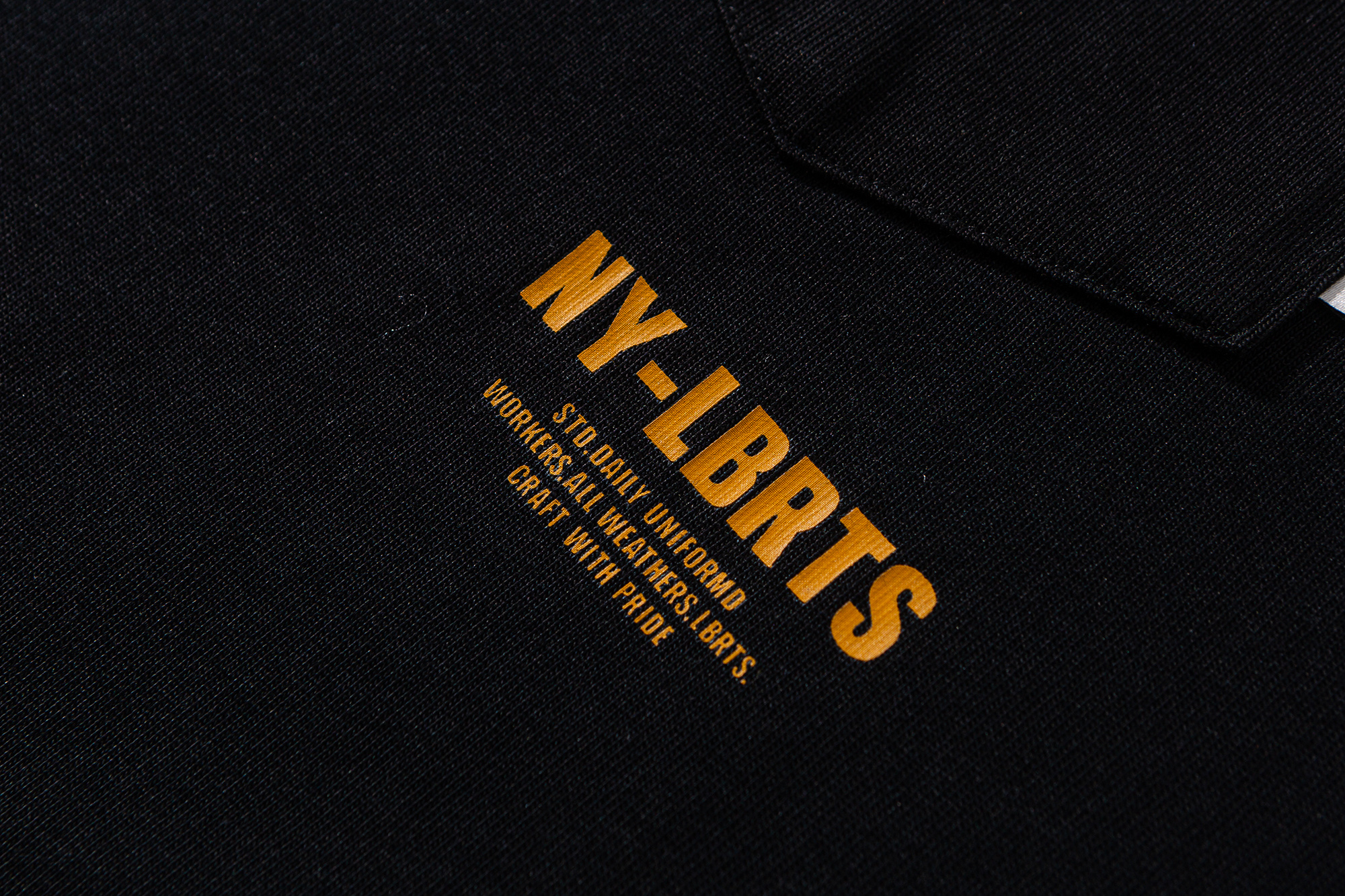 Men's Back Fan Graphic Crewneck T-shirt - Heavyweight Cotton