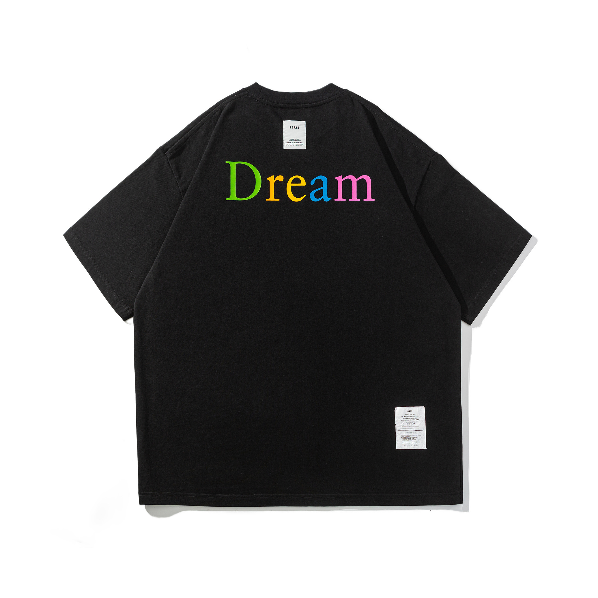 Men's Respect Dream Dual Slogan T-shirt - Heavyweight Cotton 