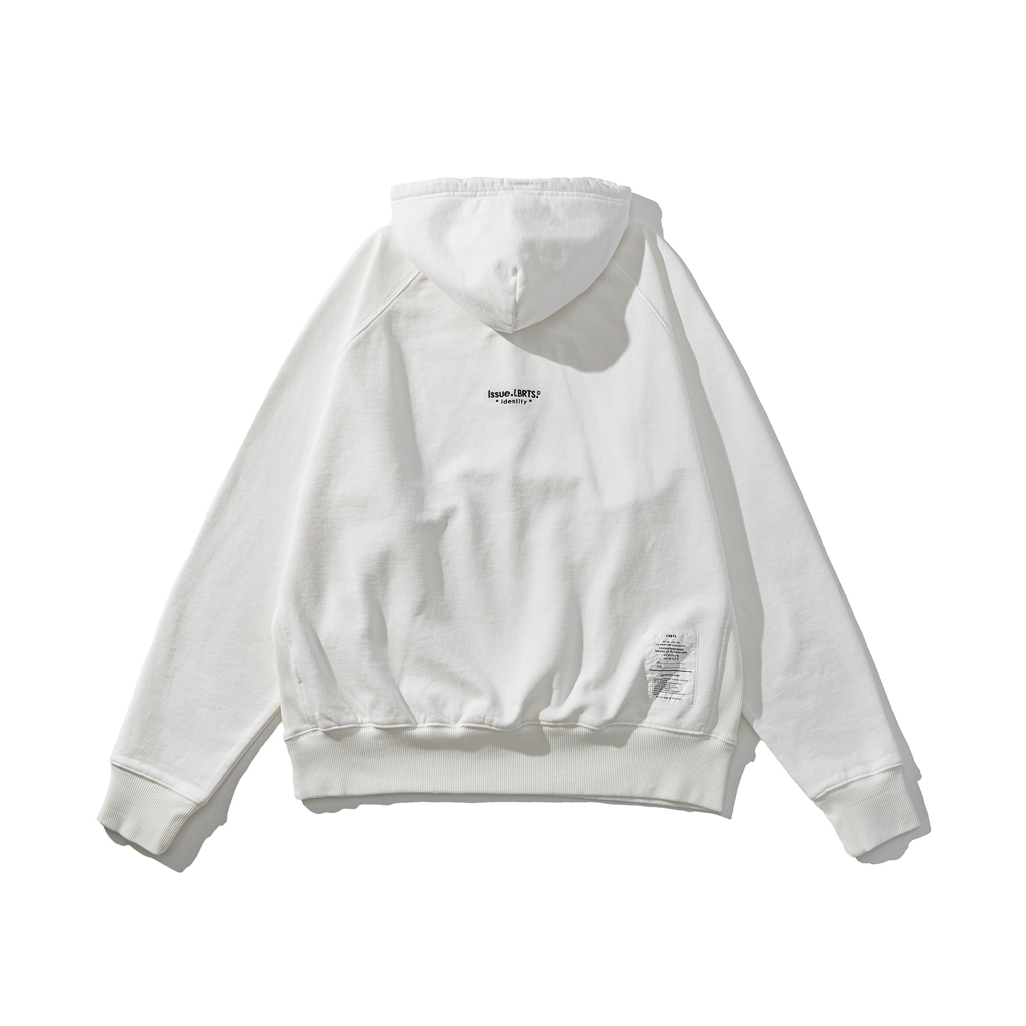 Men's Embroidered Hoodie - Heavyweight Pullover Cotton Blend Sweatshirt-Liberaturs