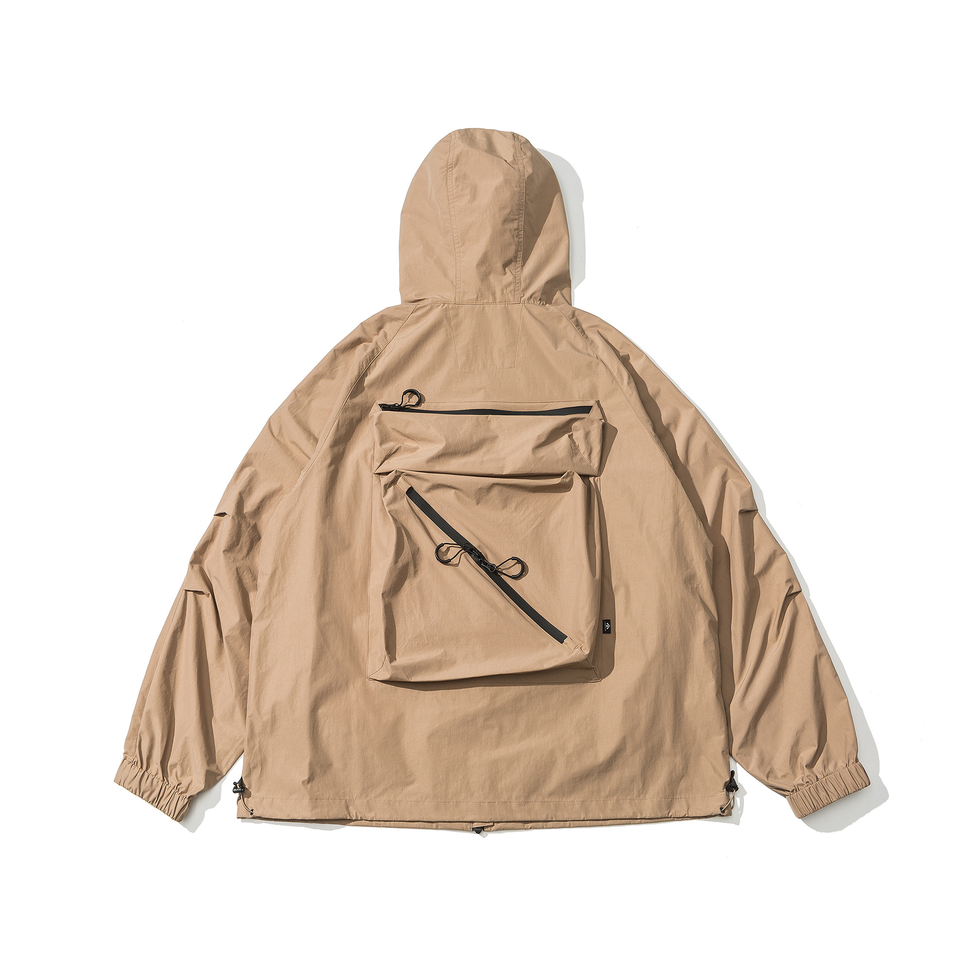 Men's Water-Resistant Hiking Jacket - Technical Shell with Utility Pockets-Liberaturs