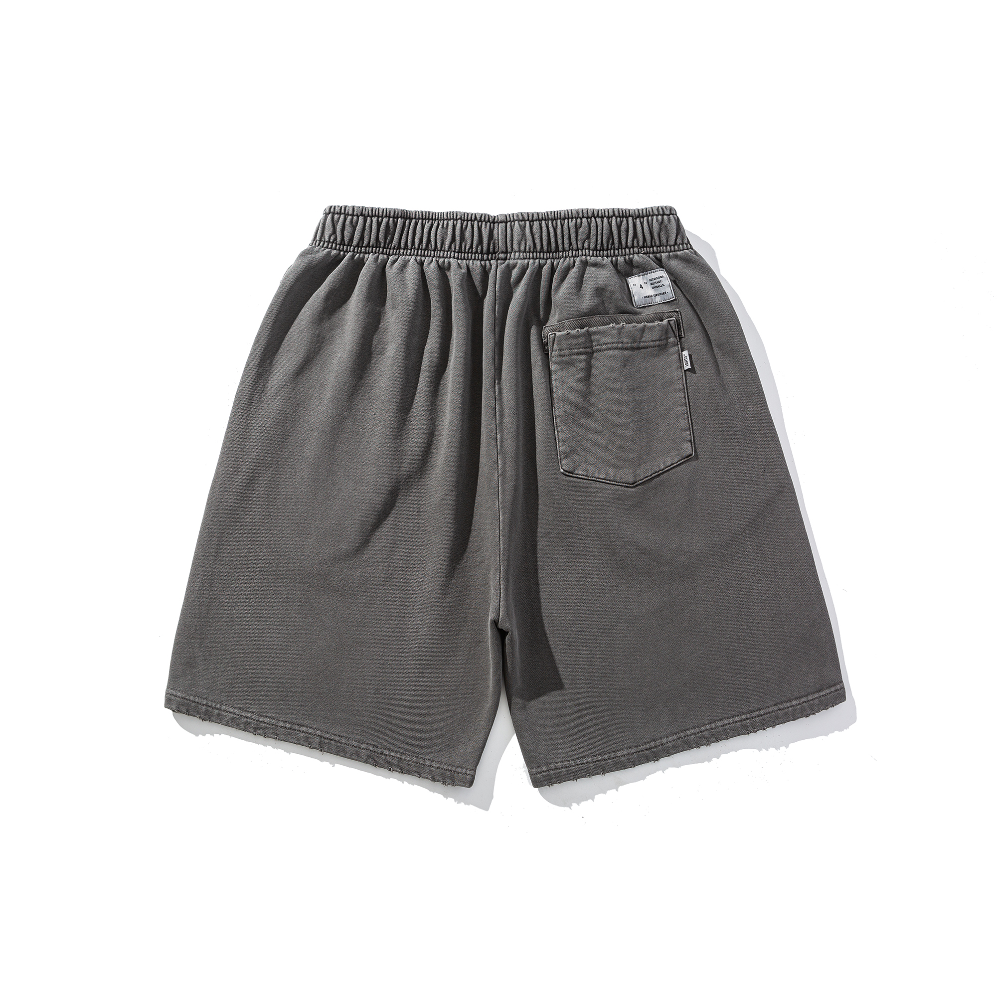 [Copy]Men's Embroidered Casual Sweat Shorts - Relaxed Fit Cotton Knit