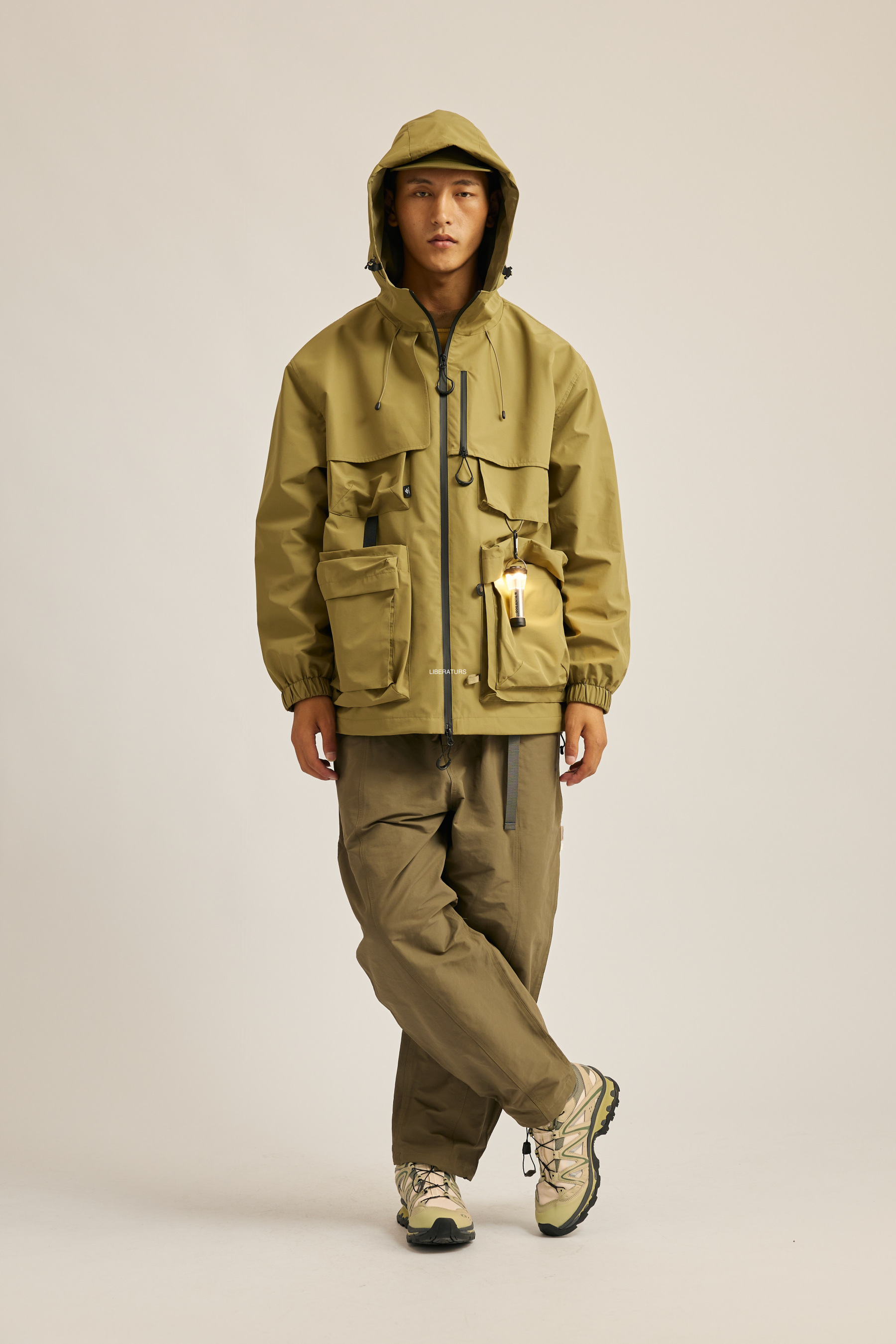 Men's Teflon® Waterproof Jacket - Outdoor Technical Shell-Liberaturs