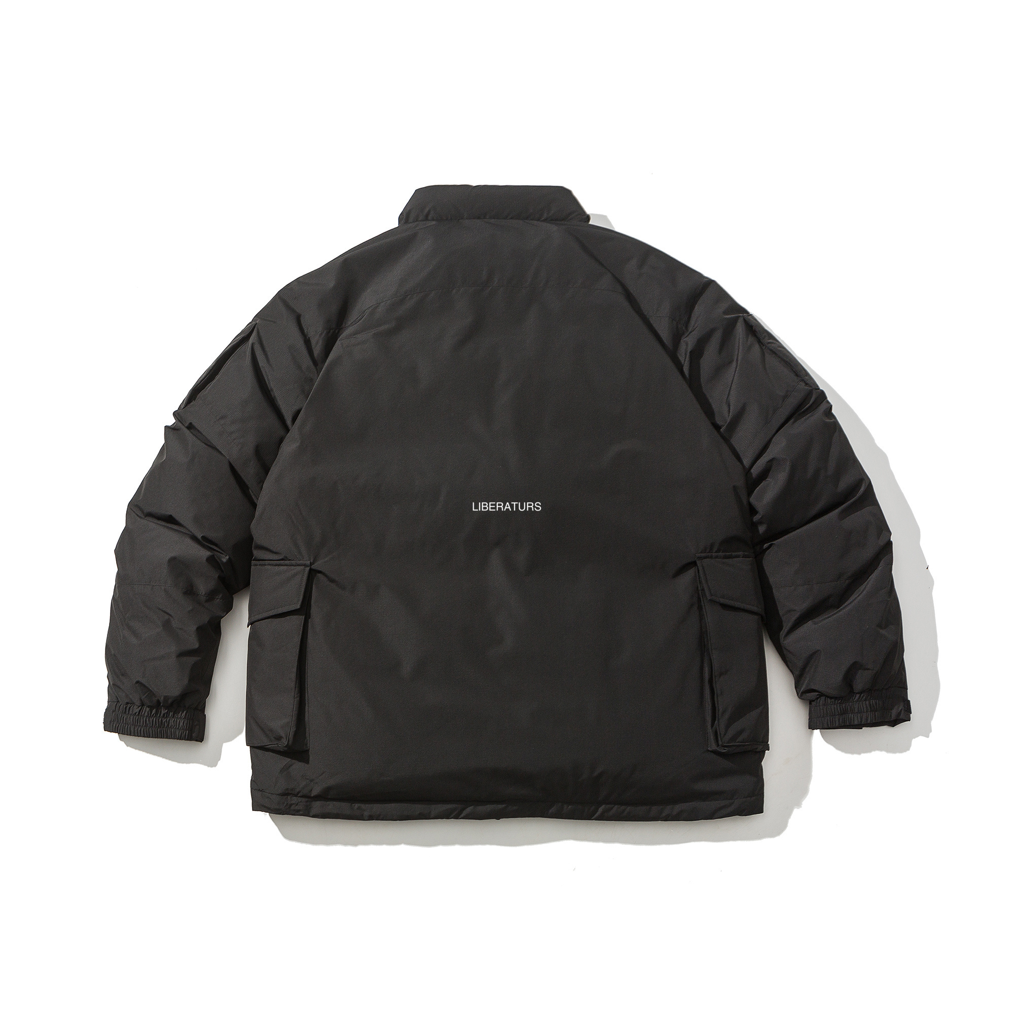 Men's Oversized Down Jacket - Premium Insulated Puffer Coat for Winter -Liberaturs