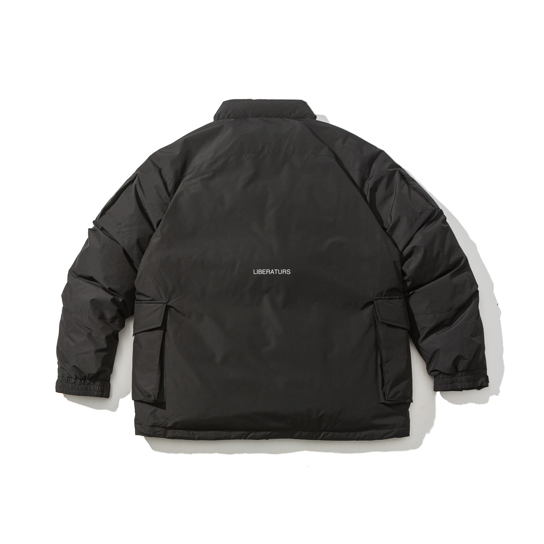 Men's Oversized Down Jacket - Premium Insulated Puffer Coat for Winter -Liberaturs