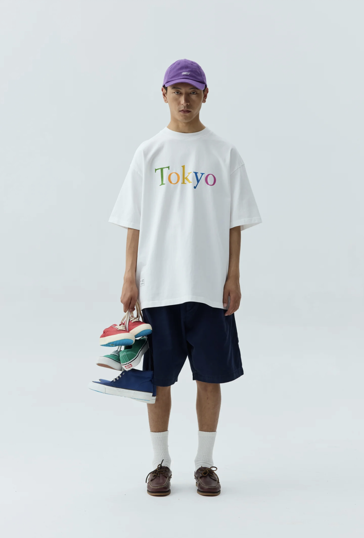 Men's Tokyo New York Dual City Graphic T-shirt - Heavyweight Cotton