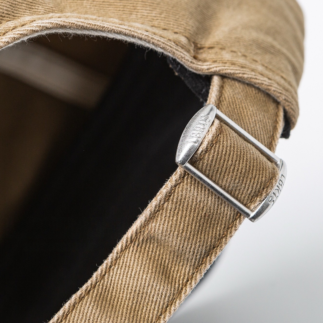 Vintage Washed Cotton Baseball Cap - Adjustable Retro Style | Liberaturs