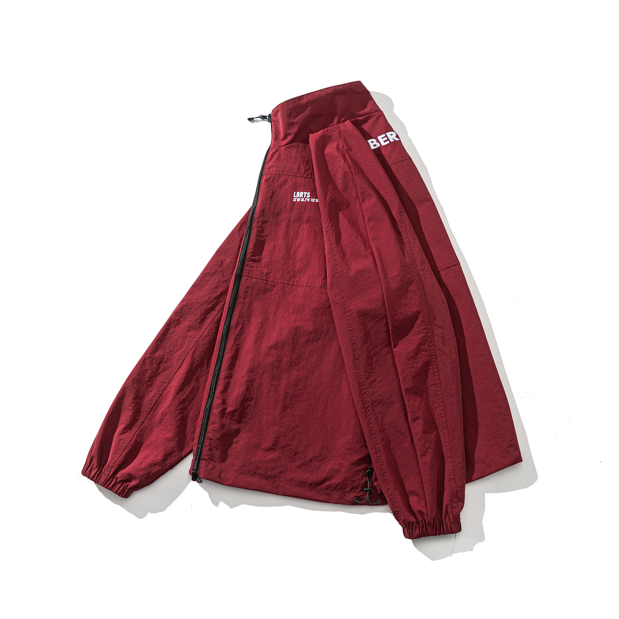 Men's Reversible Tech Jacket - 2-in-1 Windproof Shell Jacket -Liberaturs