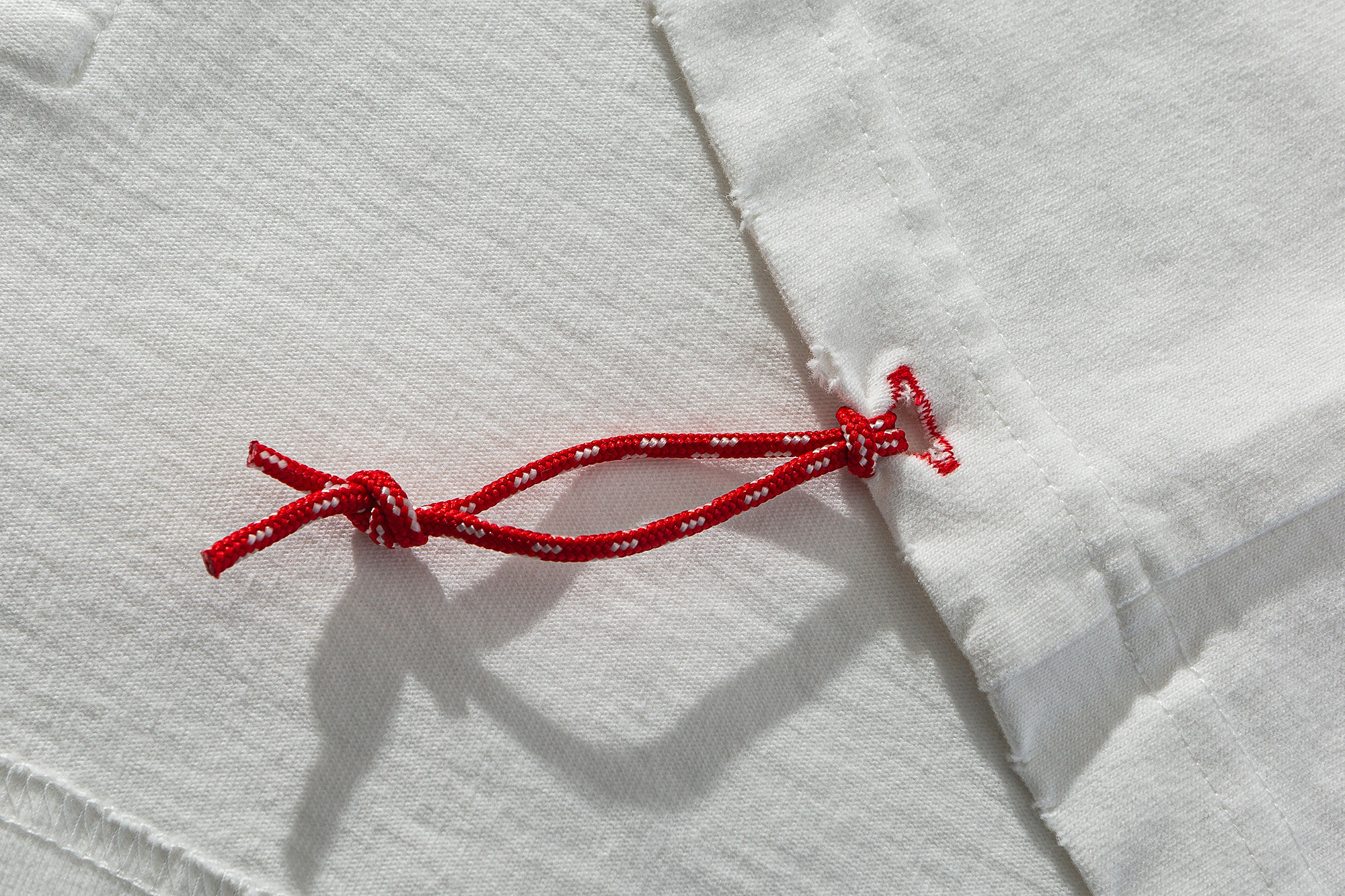 Men's Triple Pocket Distressed Crewneck T-shirt - Lightweight Cotton