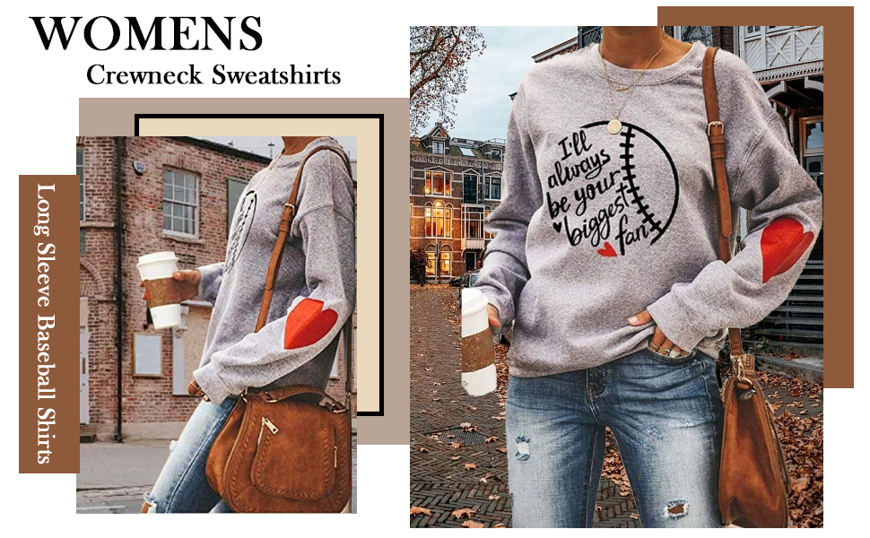 women crewneck sweatshirt