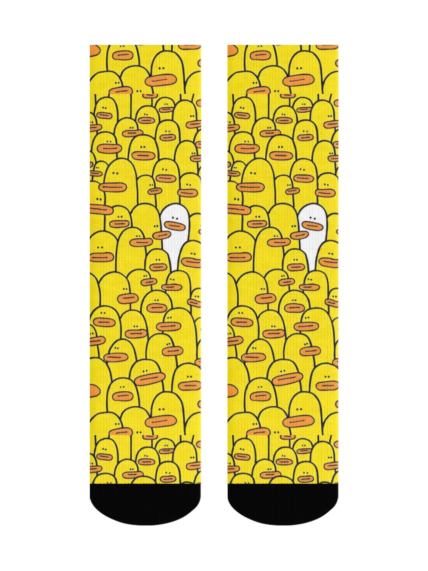 "Go Bananas" Men's Fun Boxer Briefs & Duck Socks Gift Set | Novelty Underwear Bundle