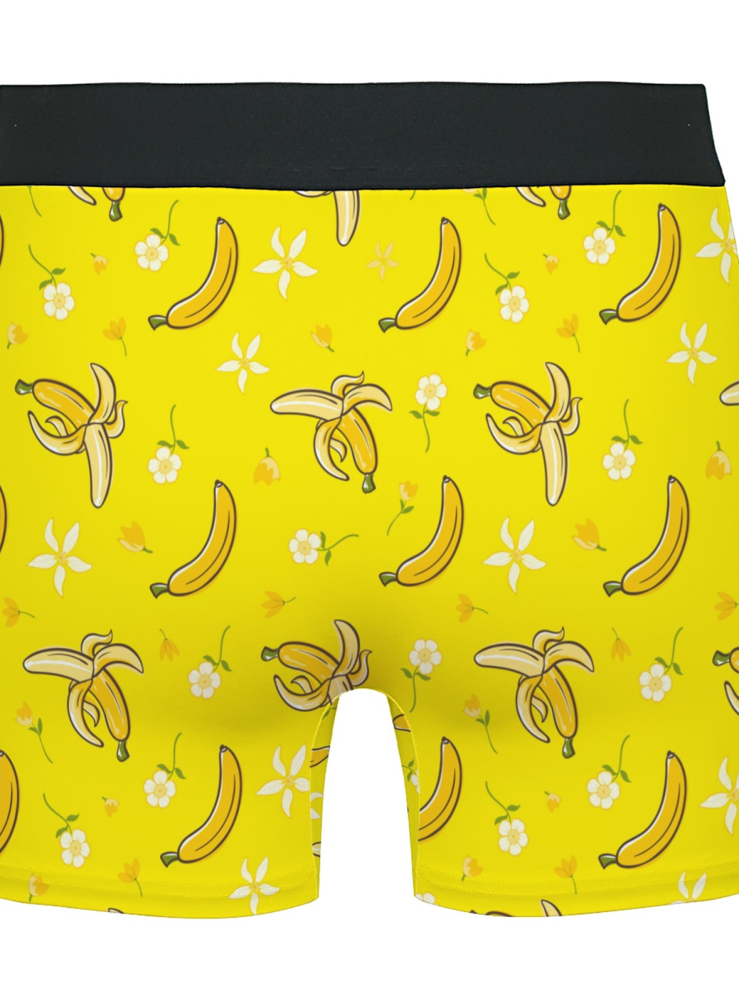 "Go Bananas" Men's Fun Boxer Briefs & Duck Socks Gift Set | Novelty Underwear Bundle