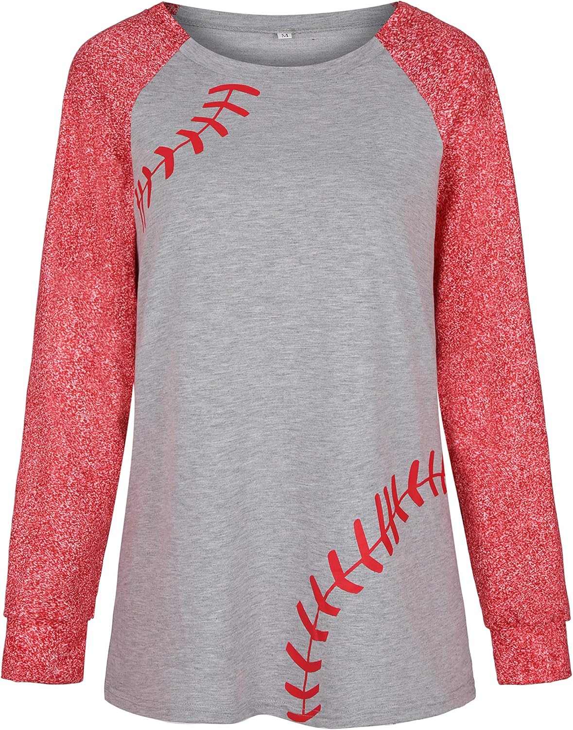 Womens Long Sleeve Shirt Baseball Shirt Mom Shirt American Flag Shirt Star Sweatshirt