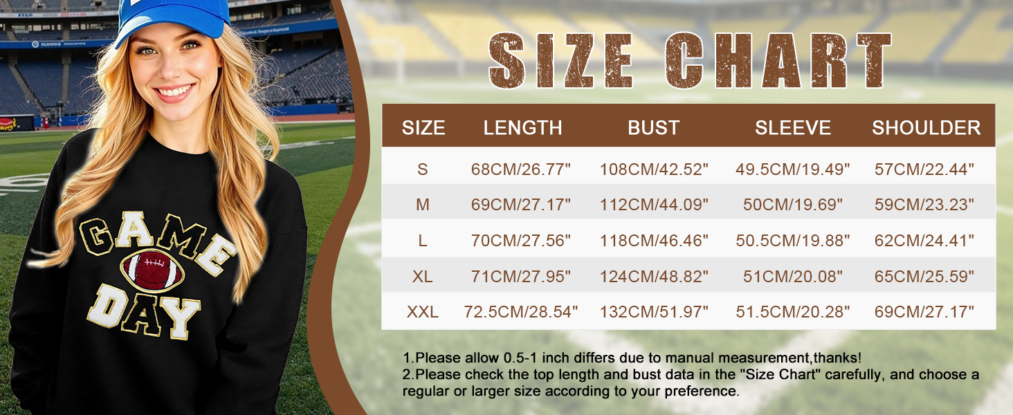 football sweatshirt for women