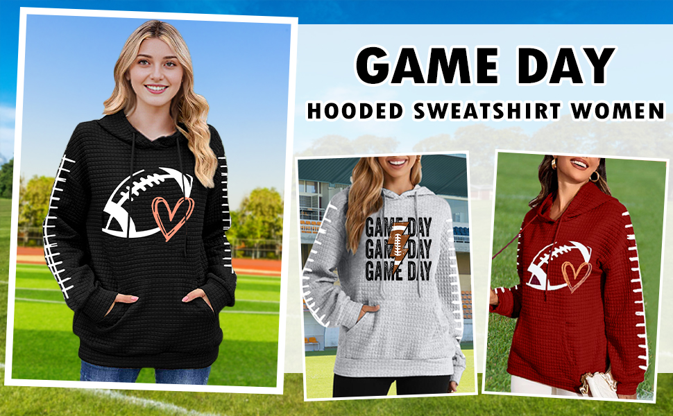 Game Day Hooded Sweatshirt