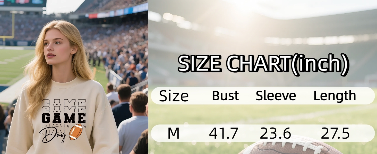 Game Day Sweatshirts for Women