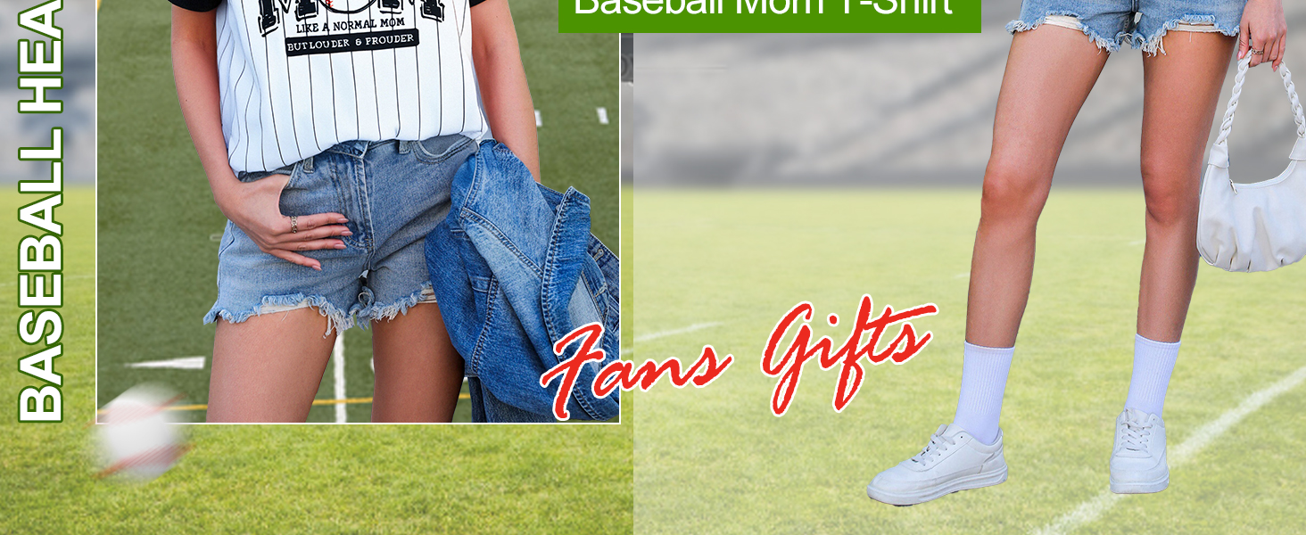 baseball mom shirt for women