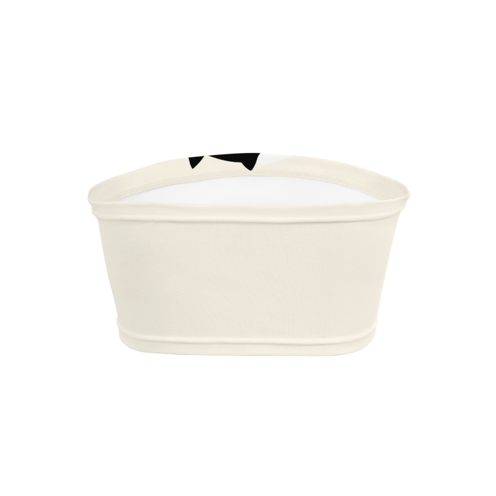 Women's Yin - Yang Cat Print Tube Top - Strapless Stretchy Summer Crop Top-Pixelunique