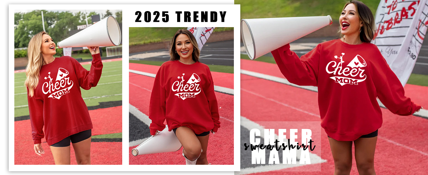 cheer mom sweatshirt