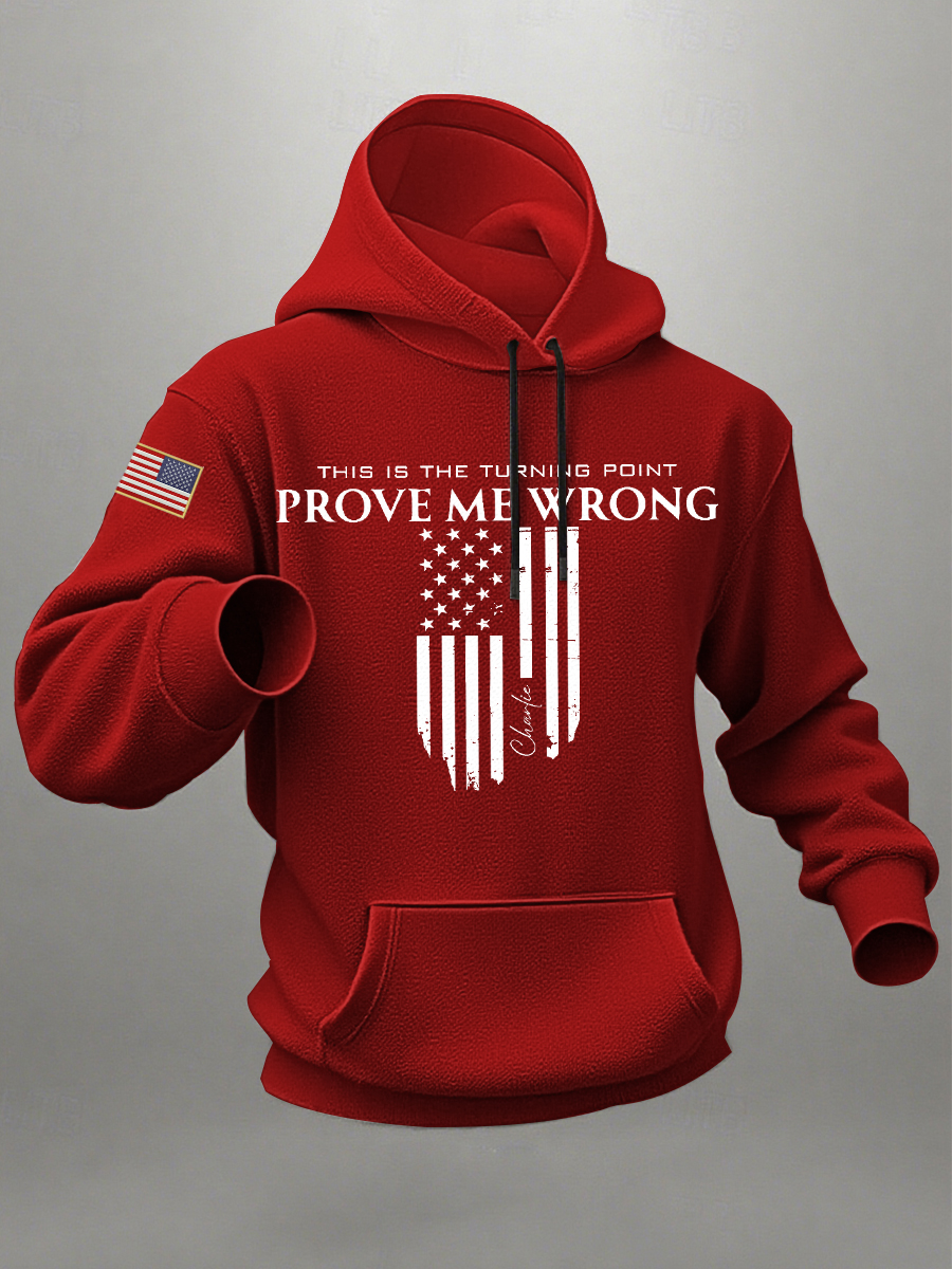 Men's Patriotic Hoodie